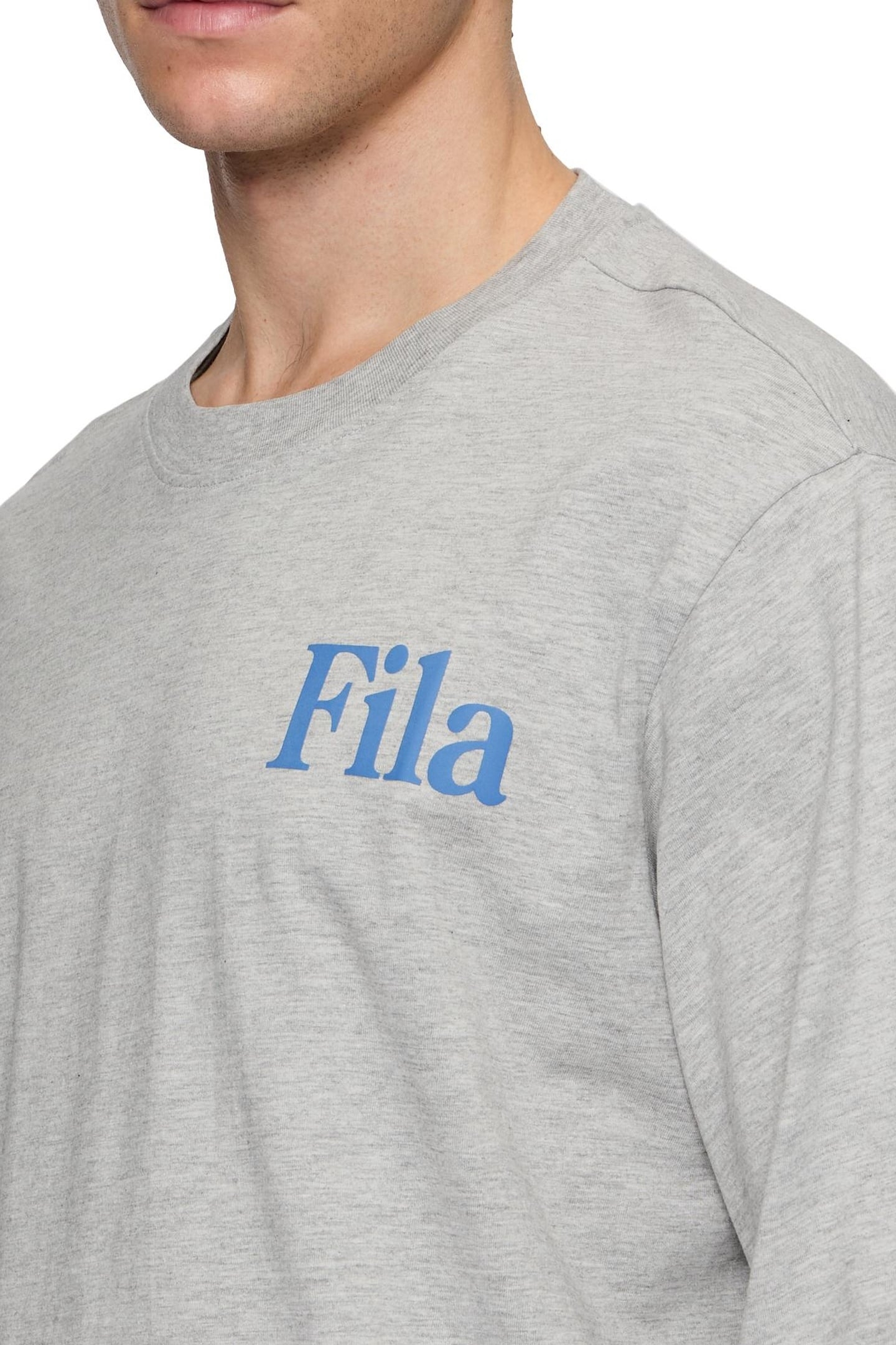 LAON OVERSIZED LONG SLEEVE LIGHT GREY MELANGE 7