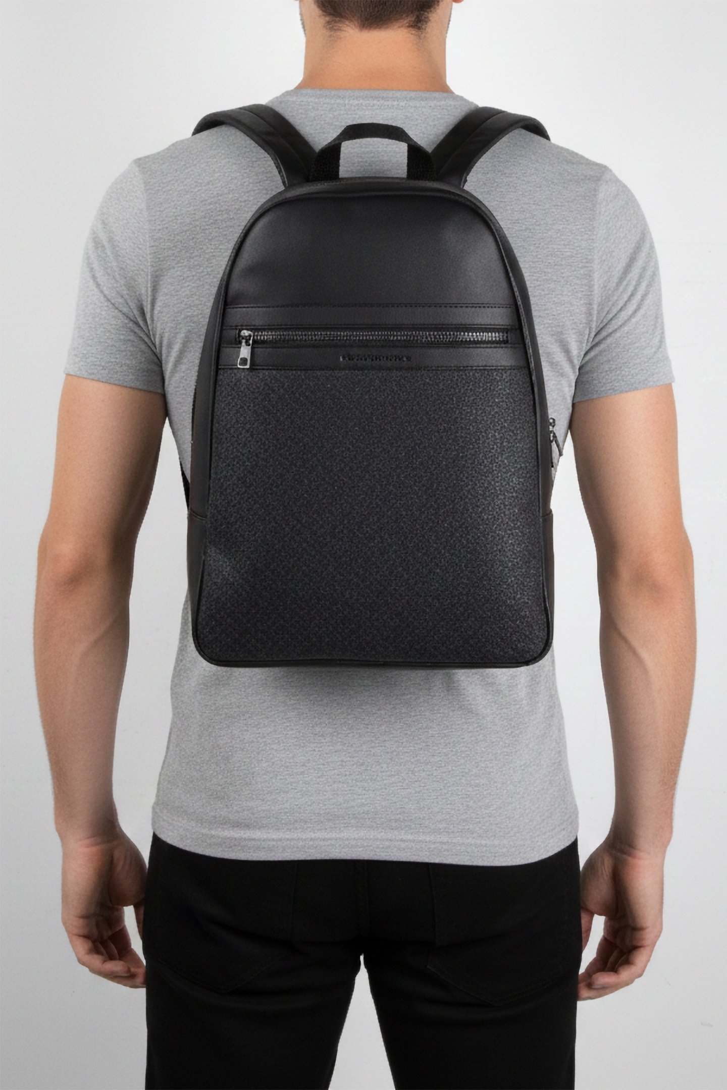 MONOGRAM BACKPACK BLACK 1