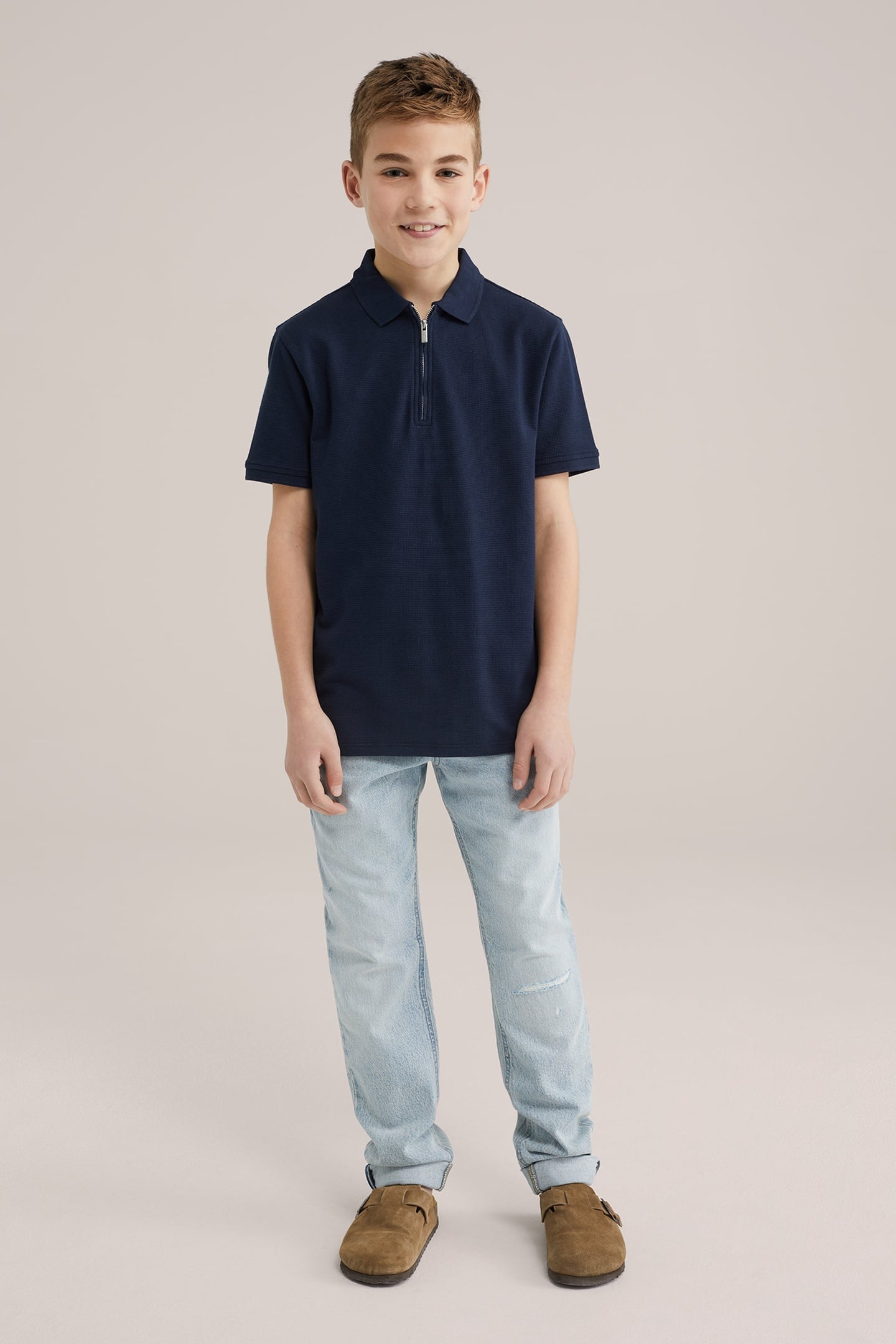 5-POCKET MID WAIST LIGHT BLUE 1