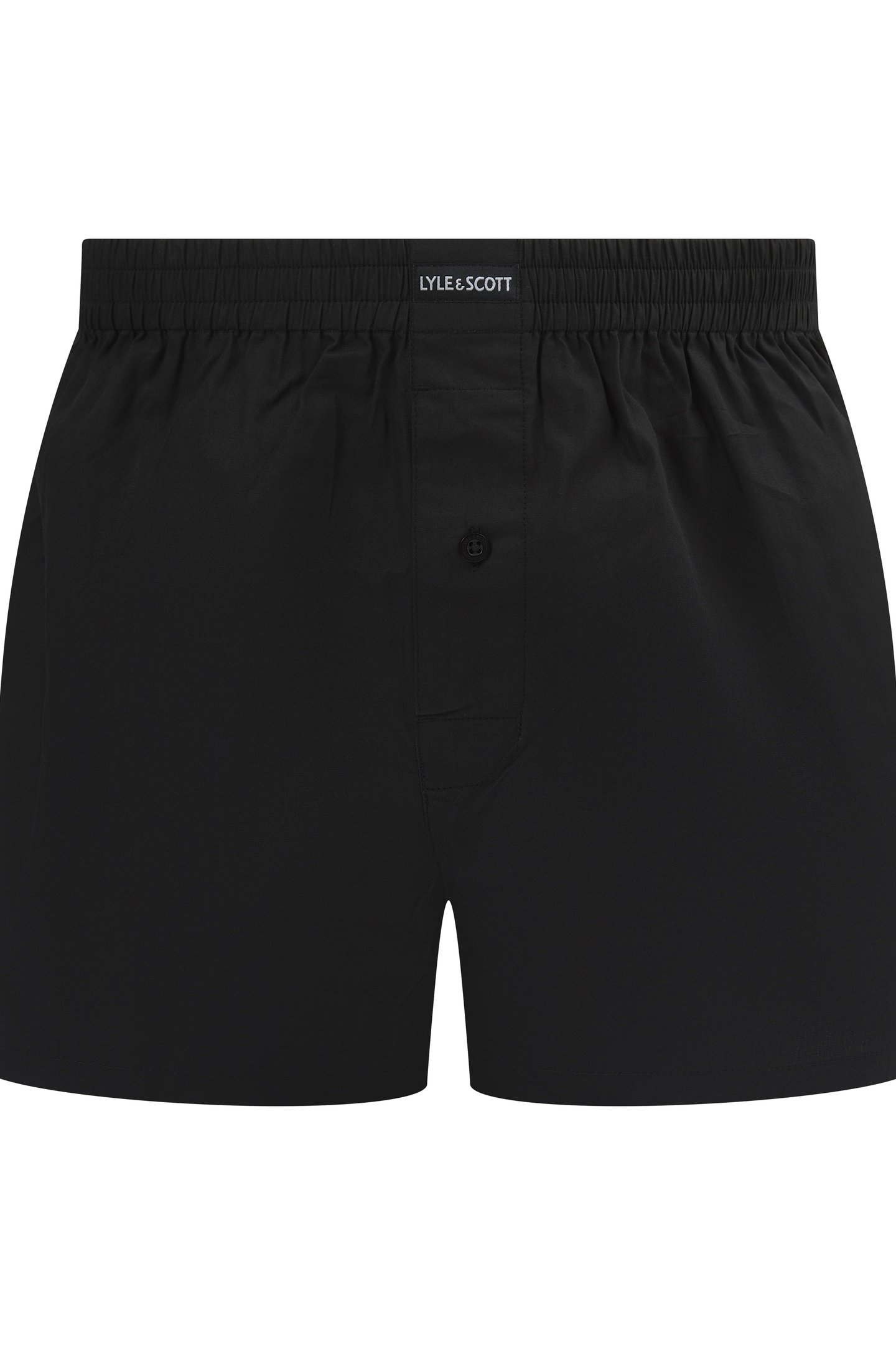 ROBINSON 3 PACK COTTON BOXER SHORTS CHECK/BLACK/STRIPE 2