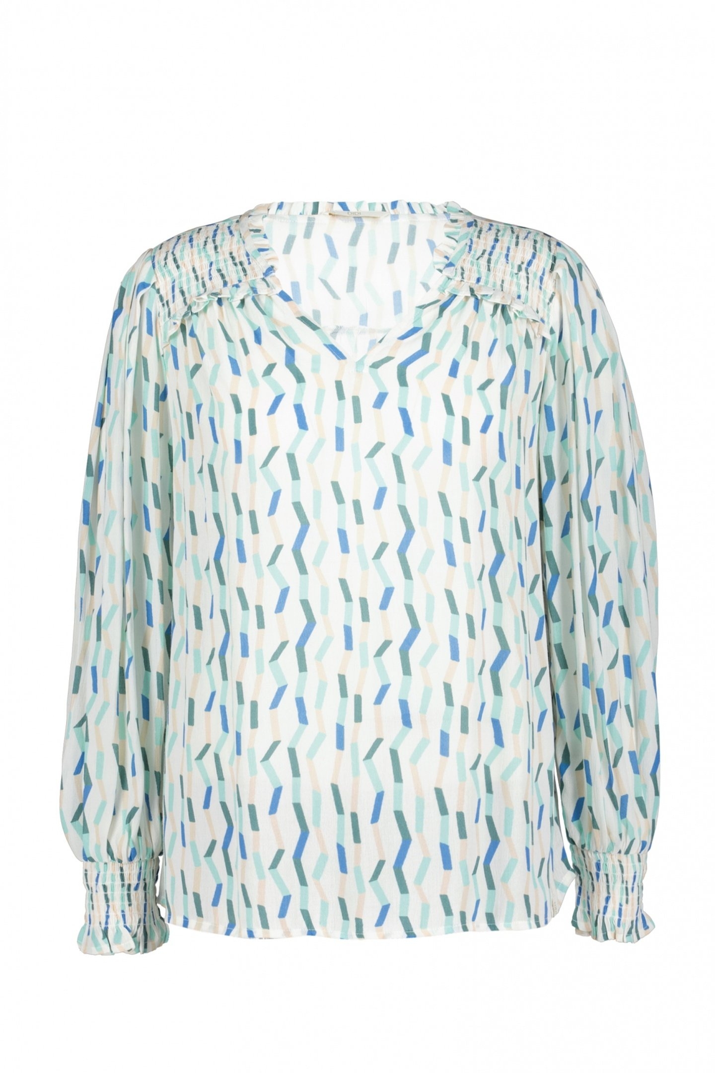 BLOUSE VIENNA OFFWHITE IMPERIAL PRINT 5