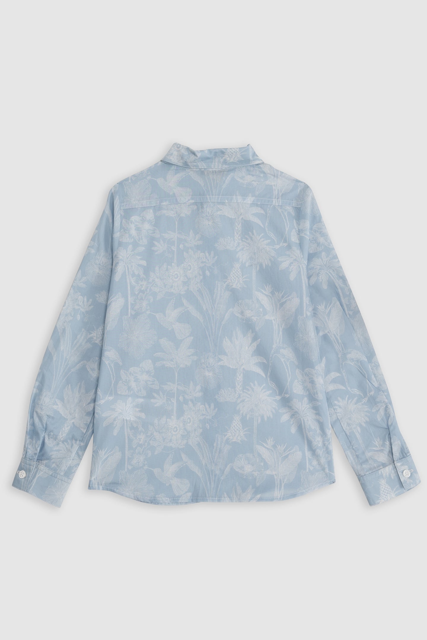 BLUE EXOTIC LIBERTY FABRIC SHIRT 2