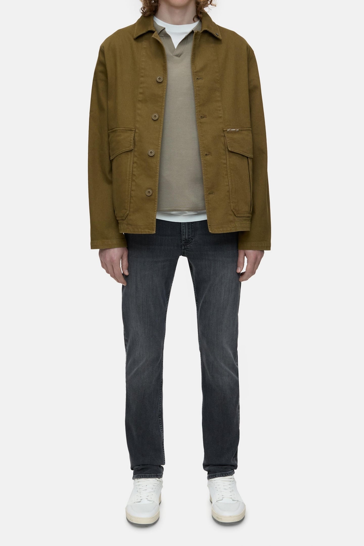 UNITY SLIM JEANS DARK GREY 4