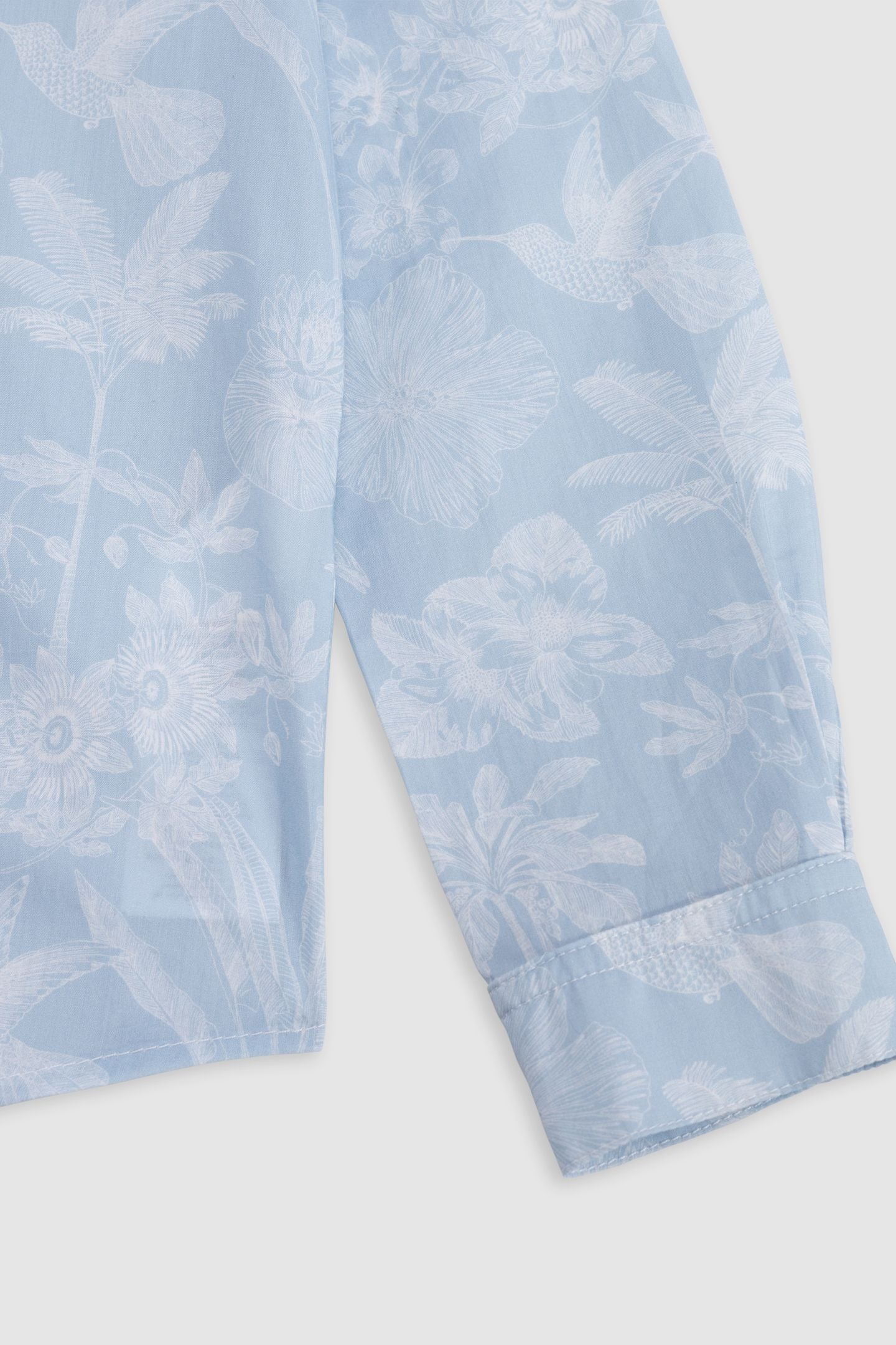 BLUE EXOTIC LIBERTY FABRIC SHIRT 5