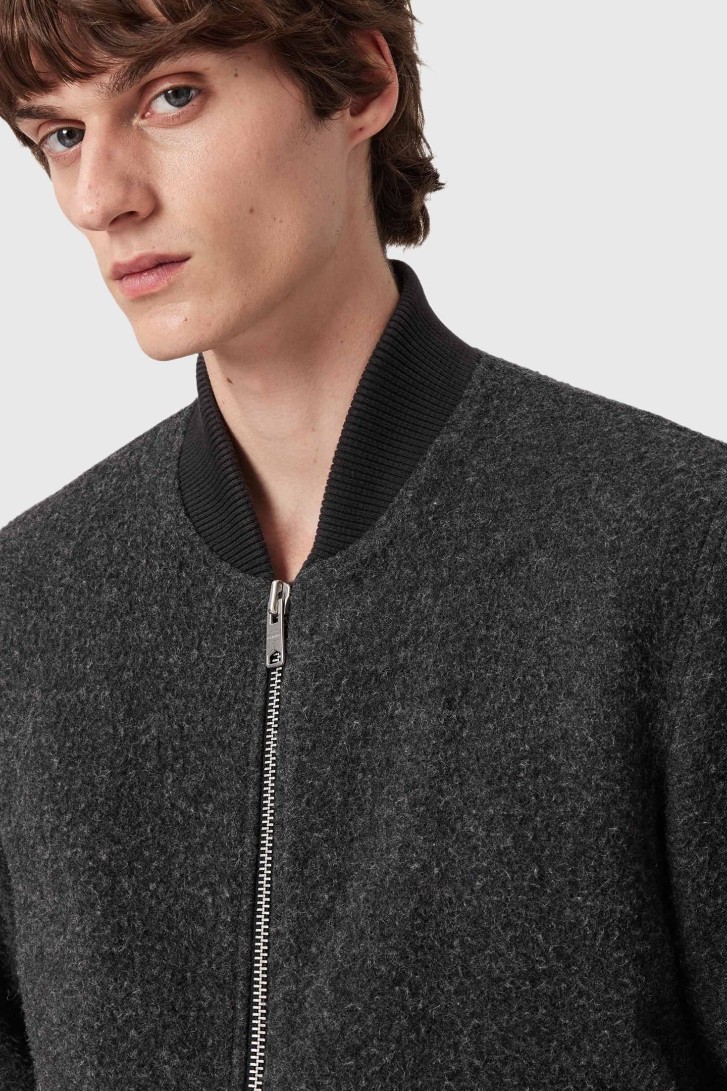 SAKU BOMBER CHARCOAL GREY 8