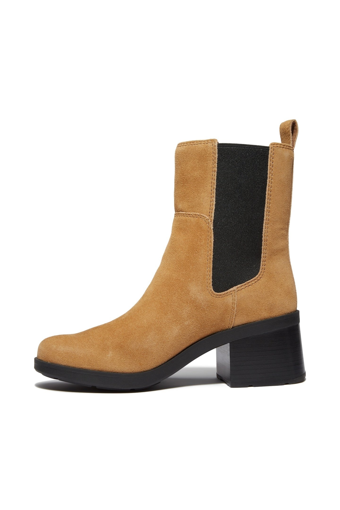 BELLEVAUX MID CHELSEA BOOT MEDIUM BROWN SUEDE 5