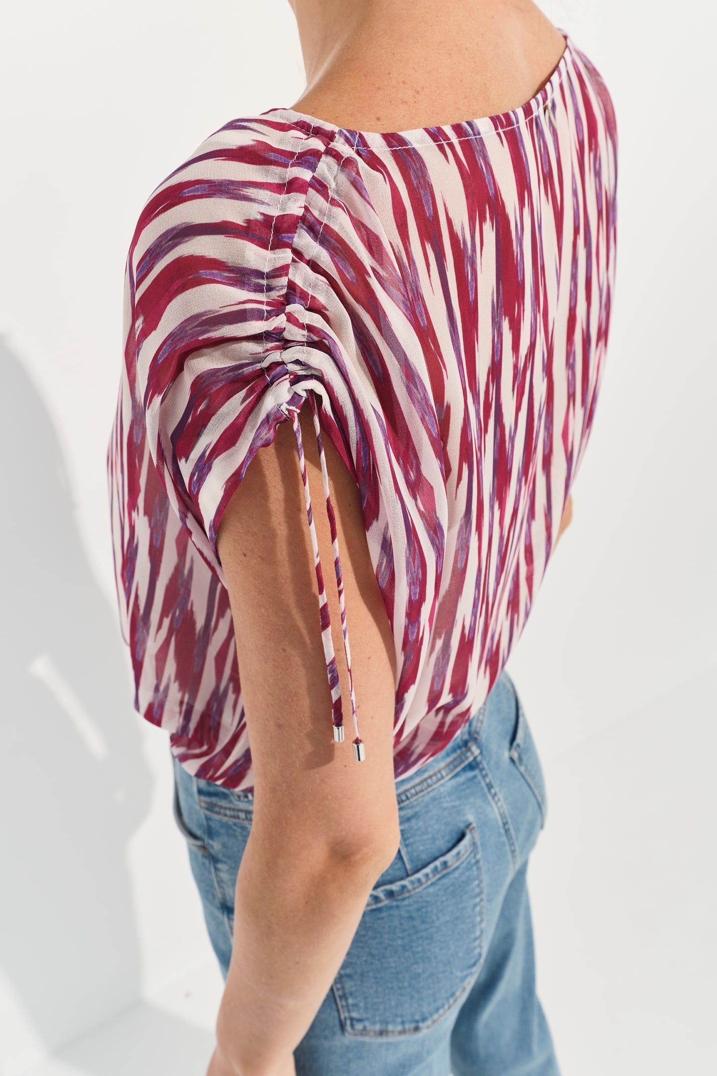 CELINA - PURPLE ZEBRA PRINT TOP 7