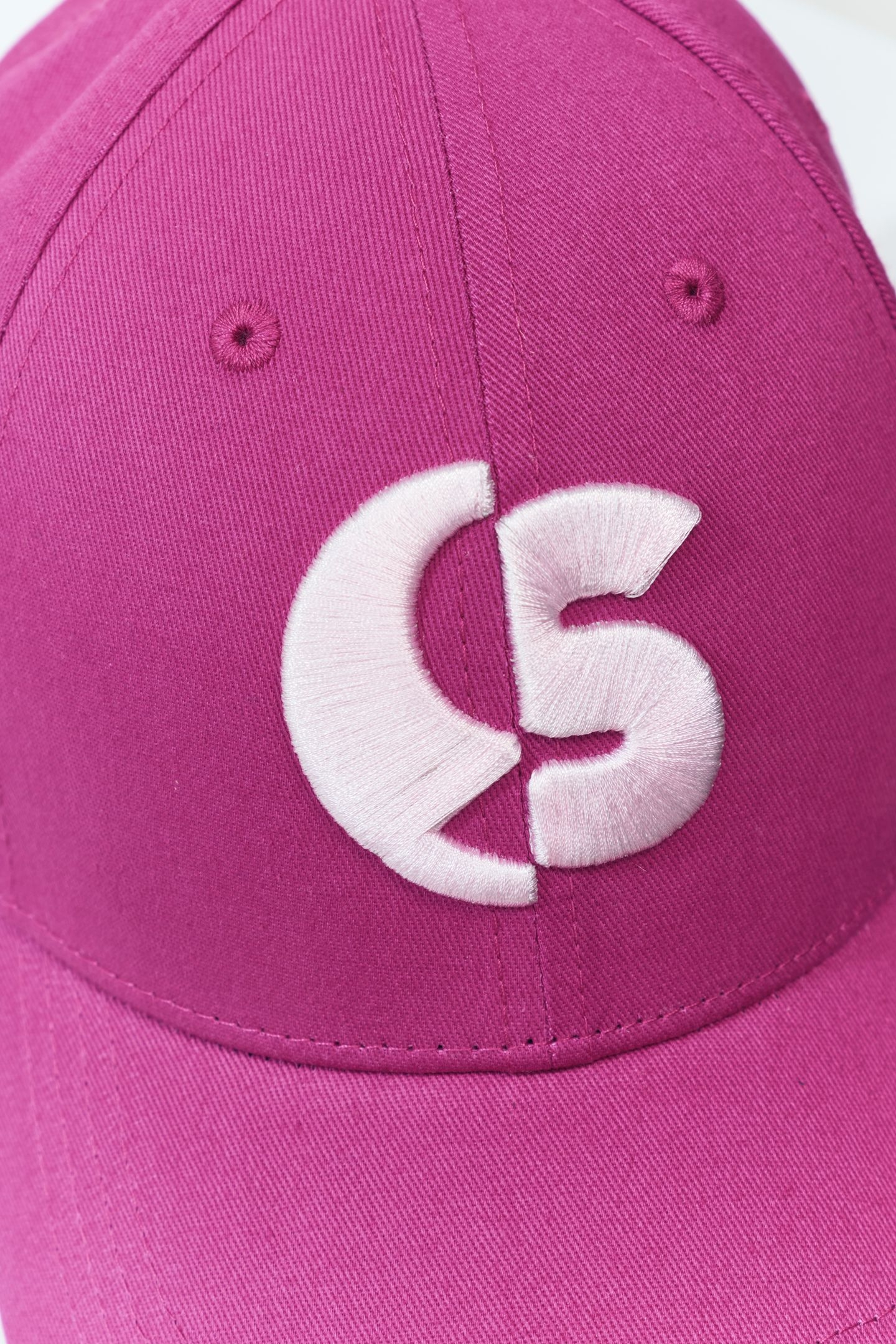 ALEA - PINK CAP WITH MONOGRAM EMBROIDERY 3
