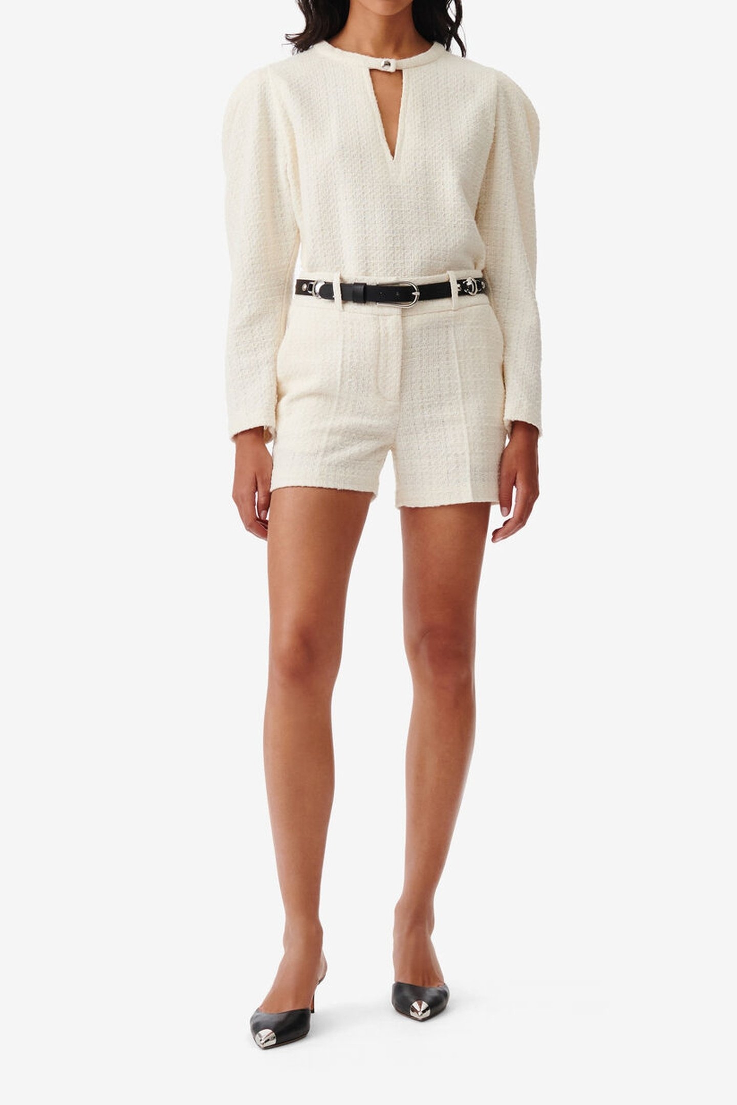 ALLISON SHORT ECRU 1