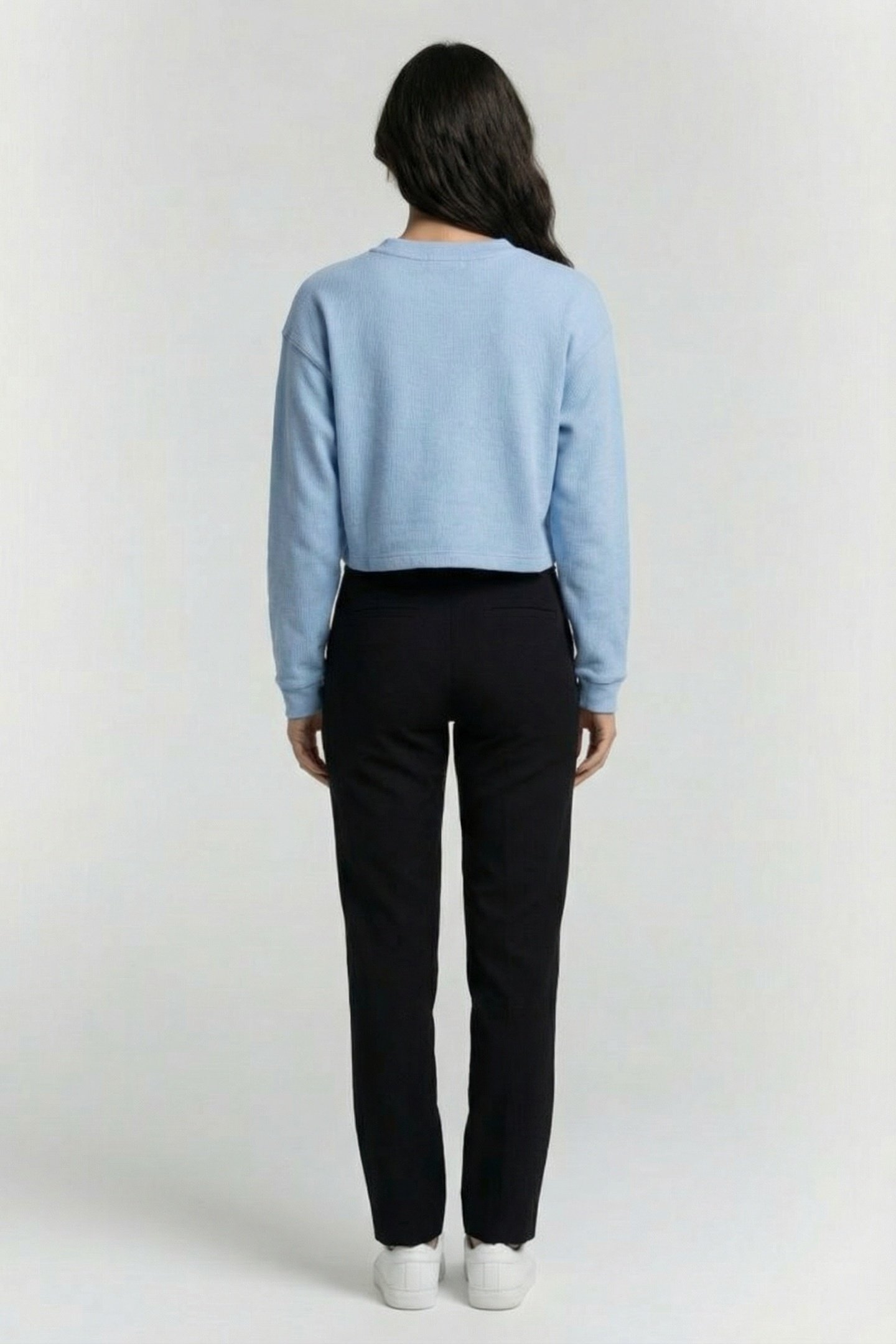 LOGO JERSEY LS CROP FROZEN FJORD 2