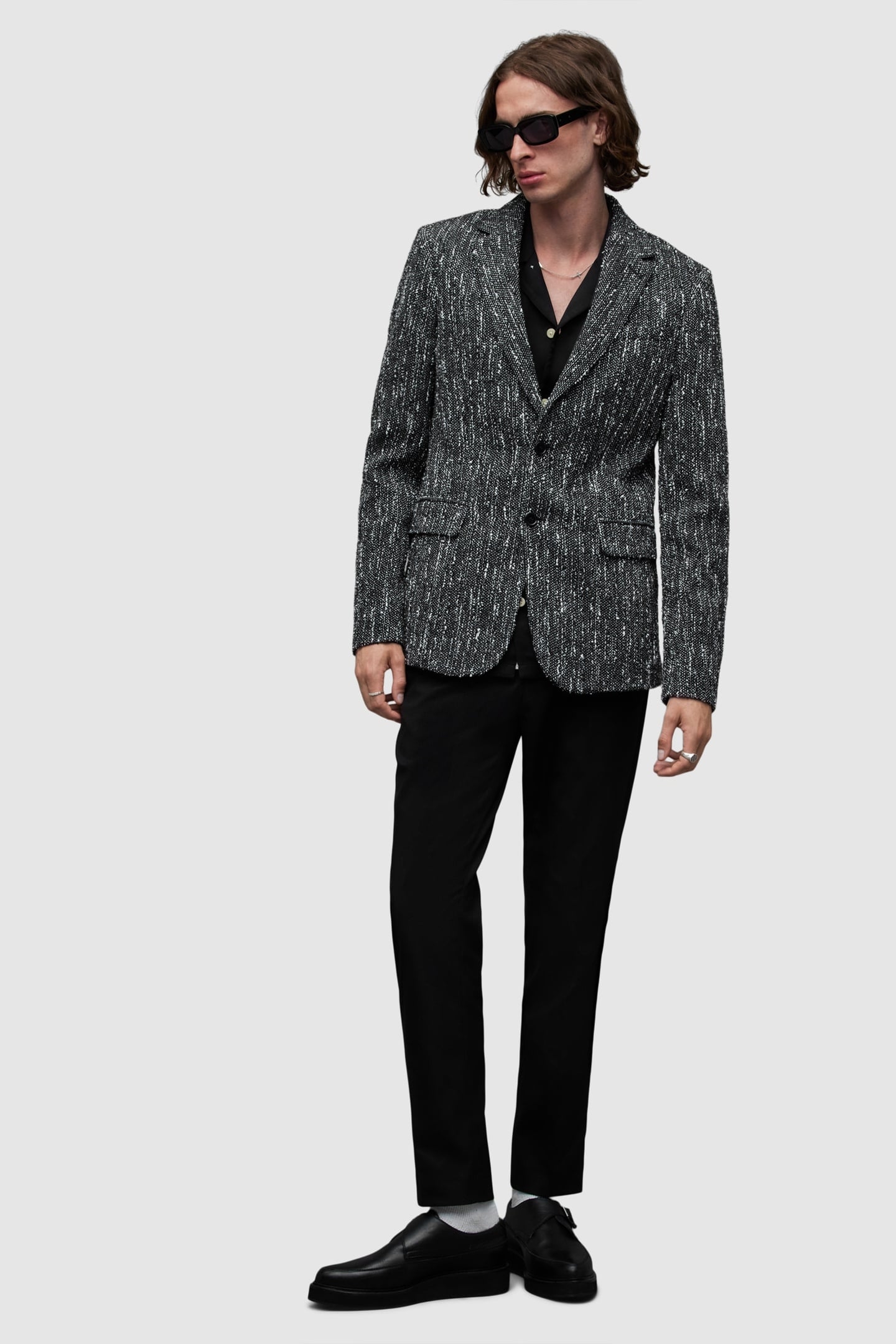 ARGYLL BLAZER BLACK/WHITE 2