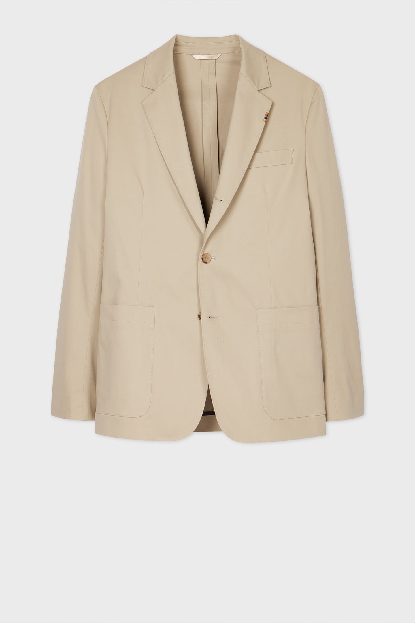 2BTN SB JACKET KHAKI 4