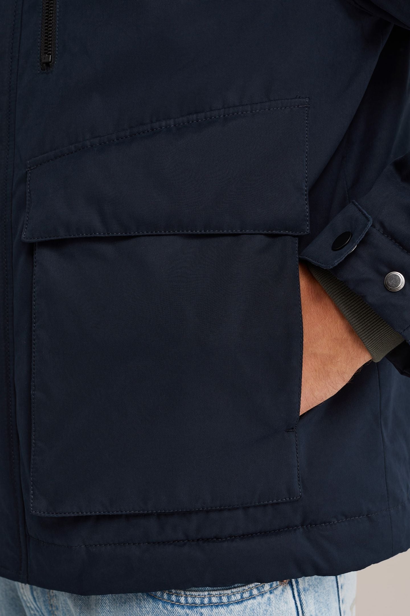 JACKET NORMAL LENGTH DARK BLUE 6