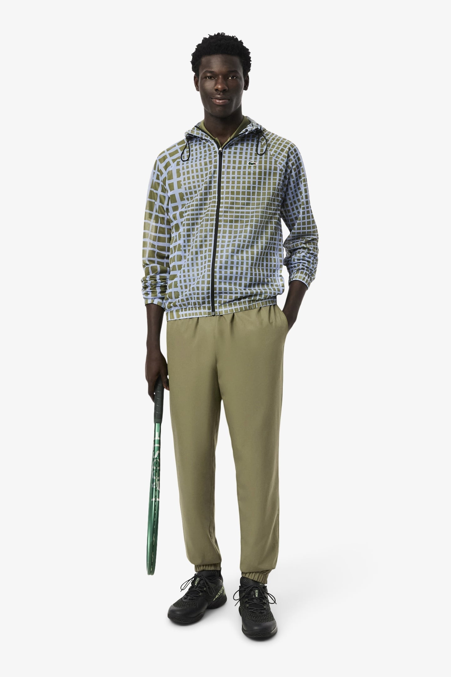 TRACKSUIT TROUSERS OLIVE 2