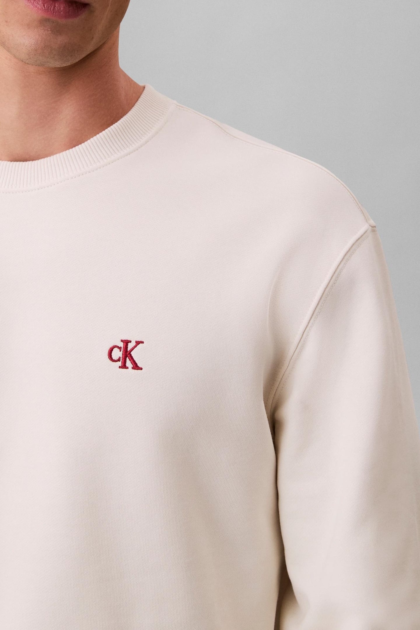 LS 350TERRY MONOGRAM SWEATER TOFU 6