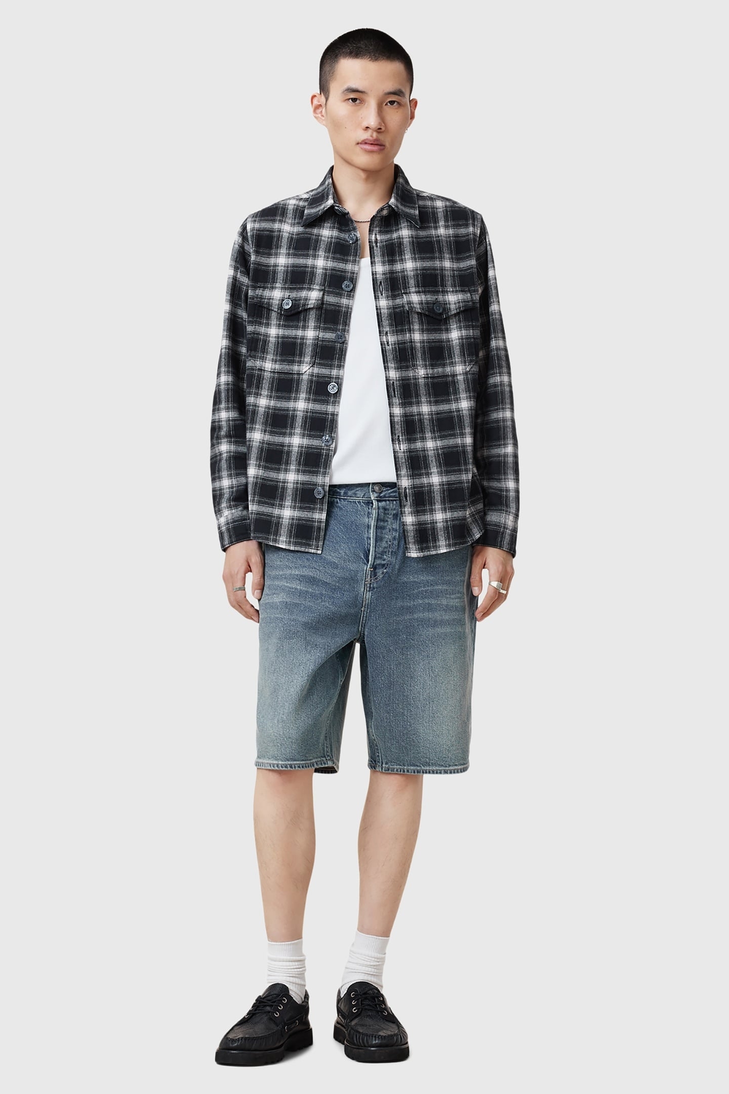 SWITCH SHORT WORN INDIGO BLUE 3