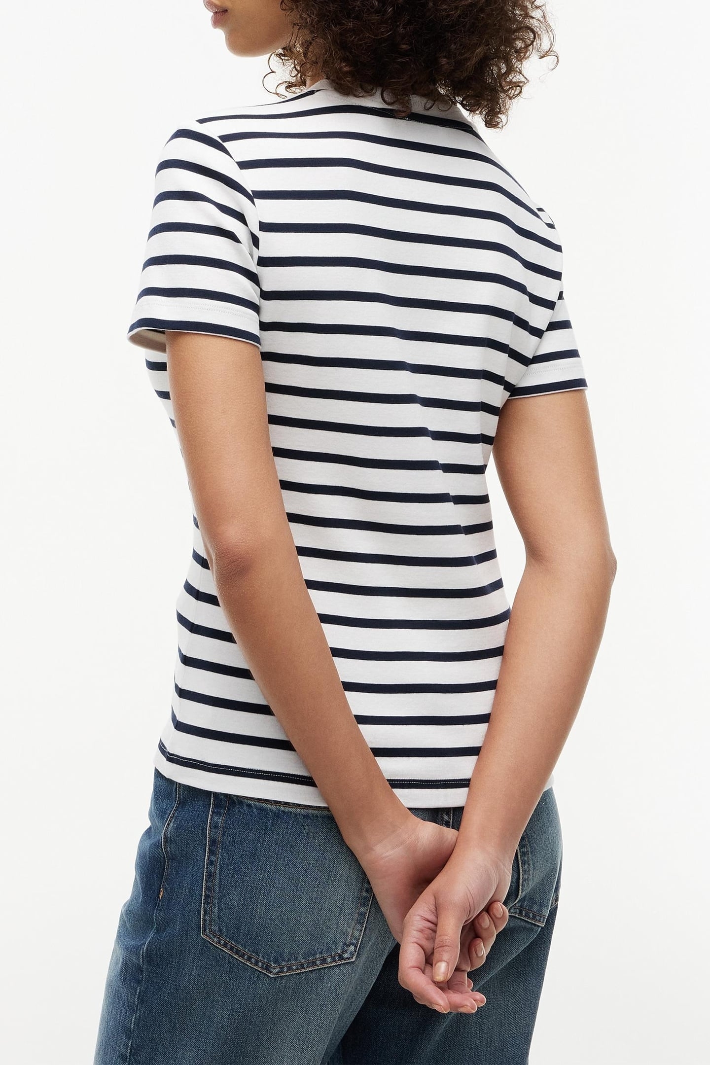 SLIM CODY C-NECK SS BRETON/ECU/DARK NIGHT NAVY 3