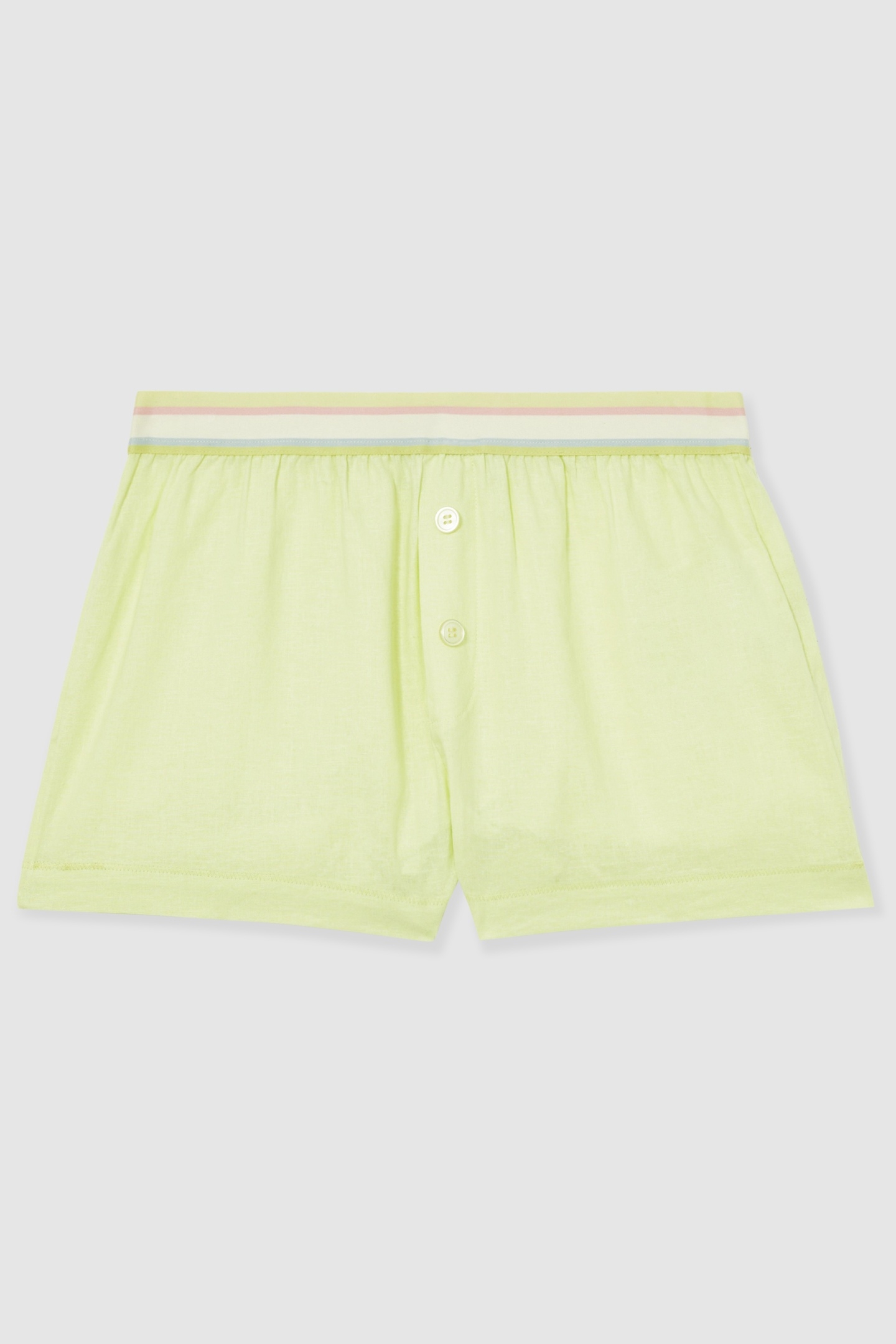 WAISTBAND BOXER SHORT LEMON YELLOW 4
