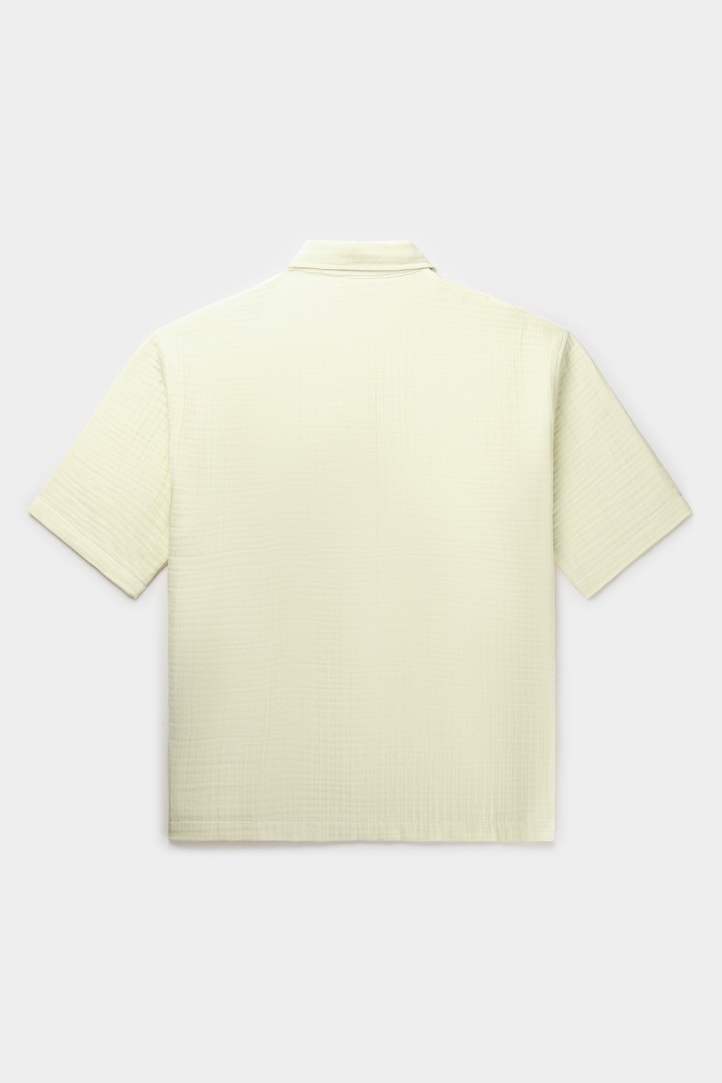 ENZI SEERSUCKER SHORT SLEEVE SHIRT ICING YELLOW 4