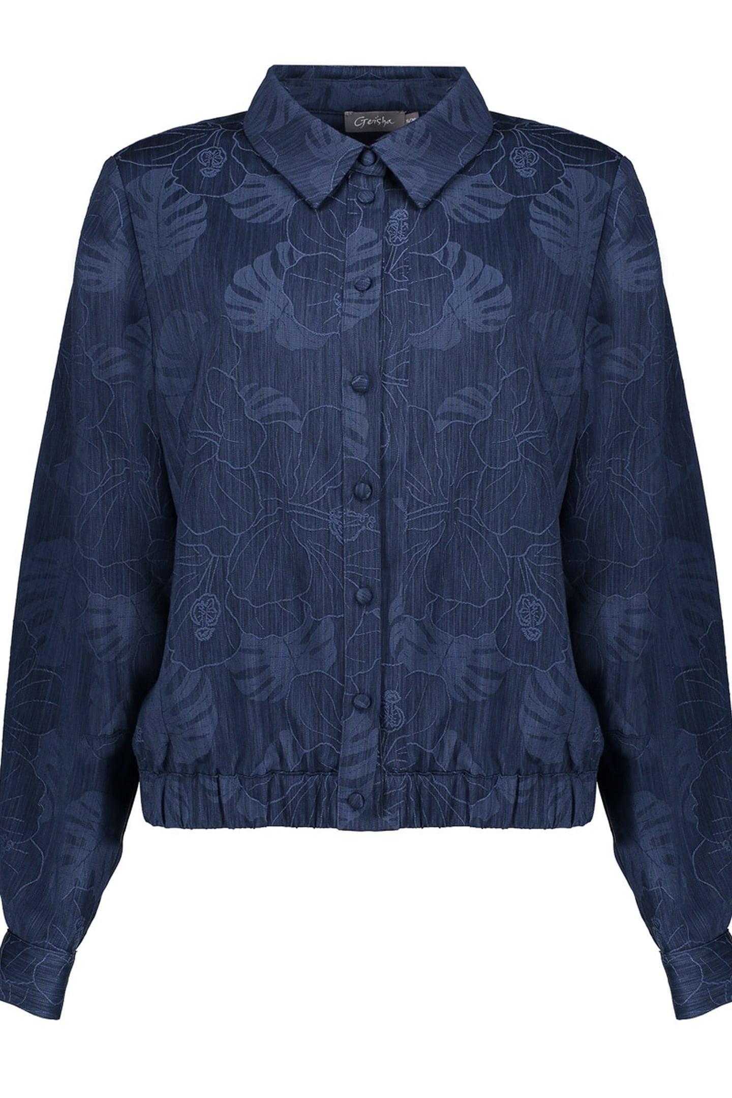 JACKET DENIM FLOWERS BLUE 1