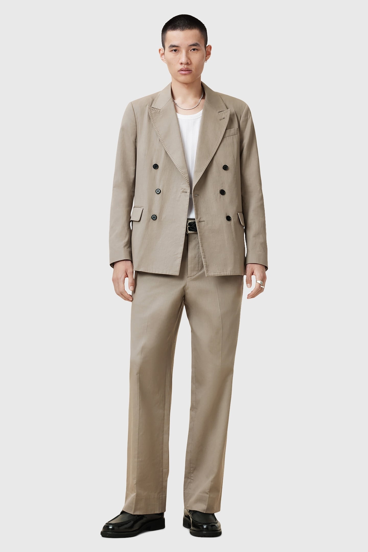 NEWTON BLAZER STONE GREY 3