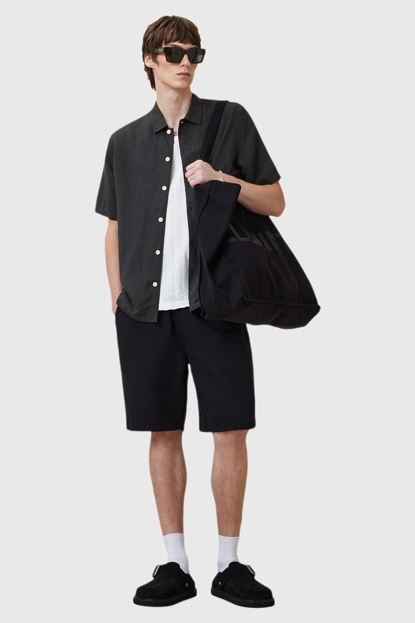BANDOL SS SHIRT DARK CHARCOAL 5