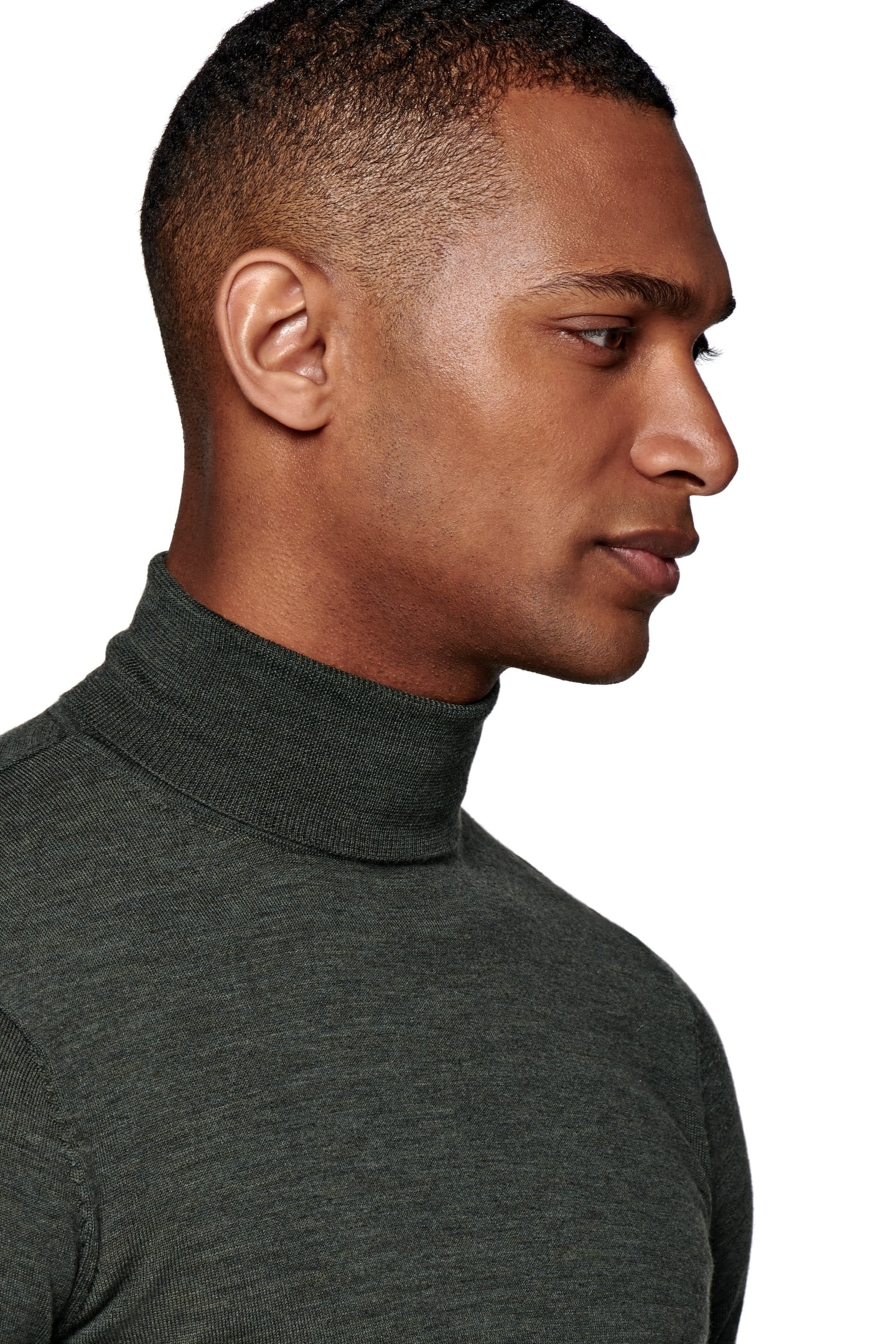 TURTLENECK GREEN DARK GREEN 4