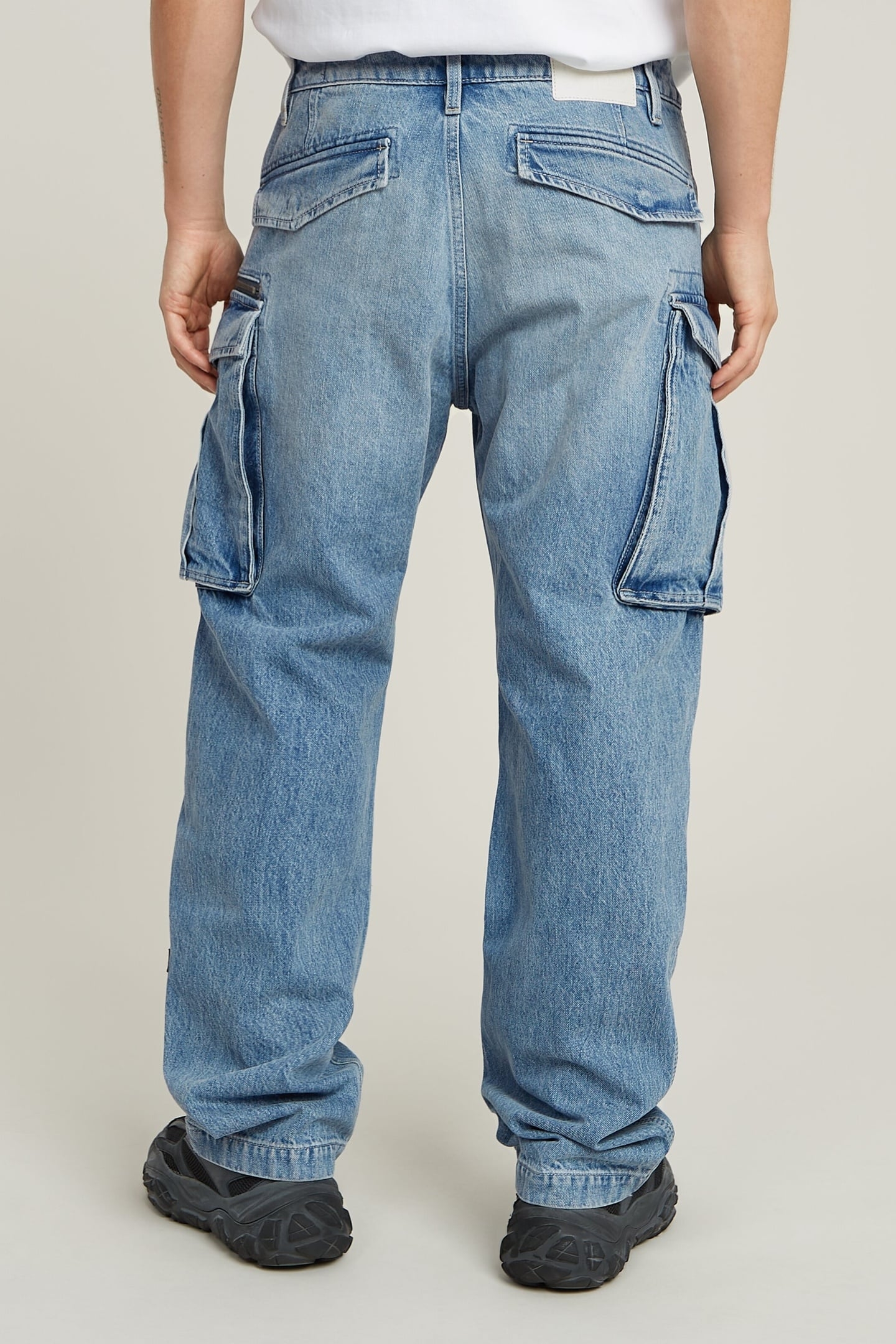 ROVIC 3D LOOSE DENIM JEANS VINTAGE MINE DUST 3