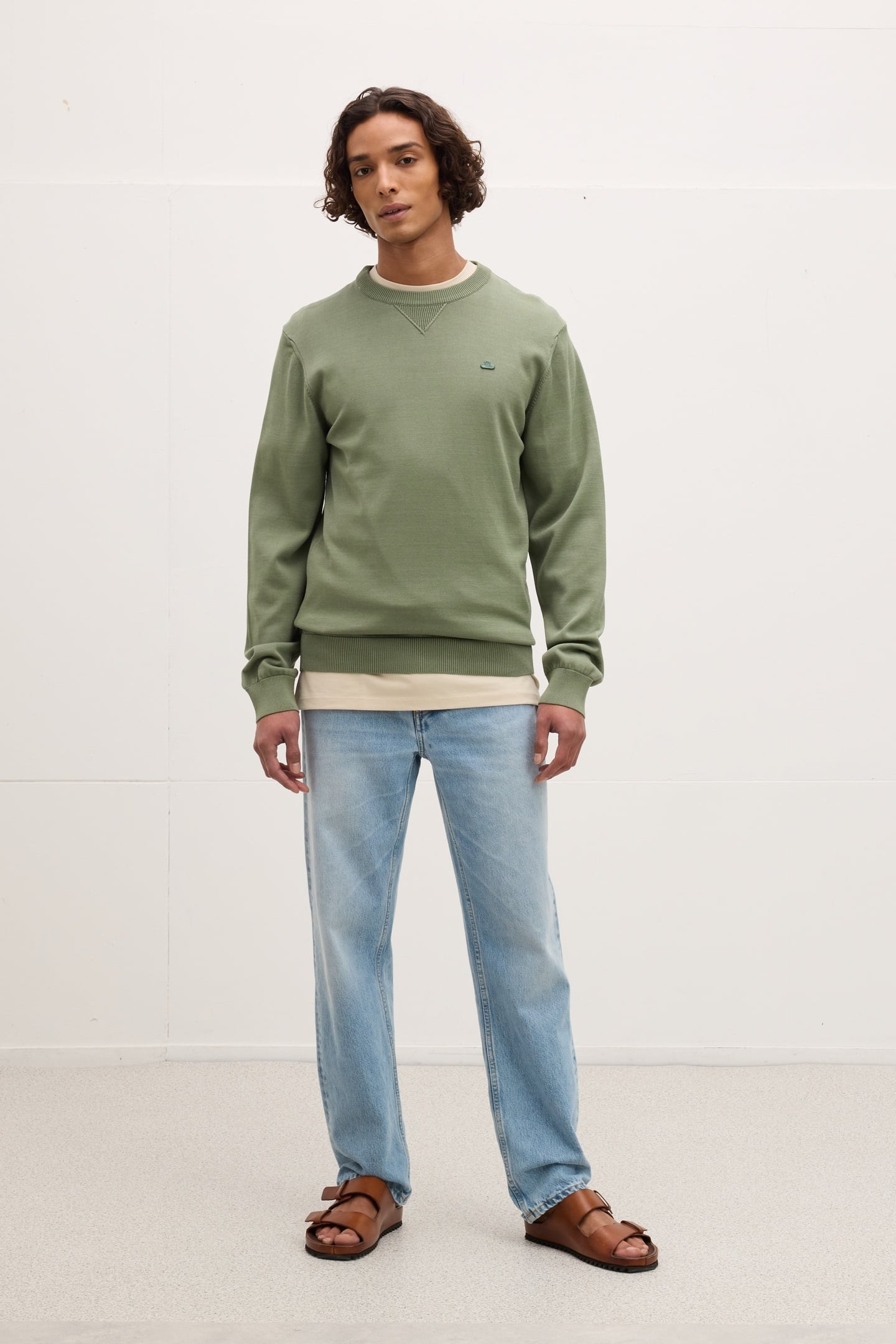 KOREAN KNITWEAR FADED GREEN 2