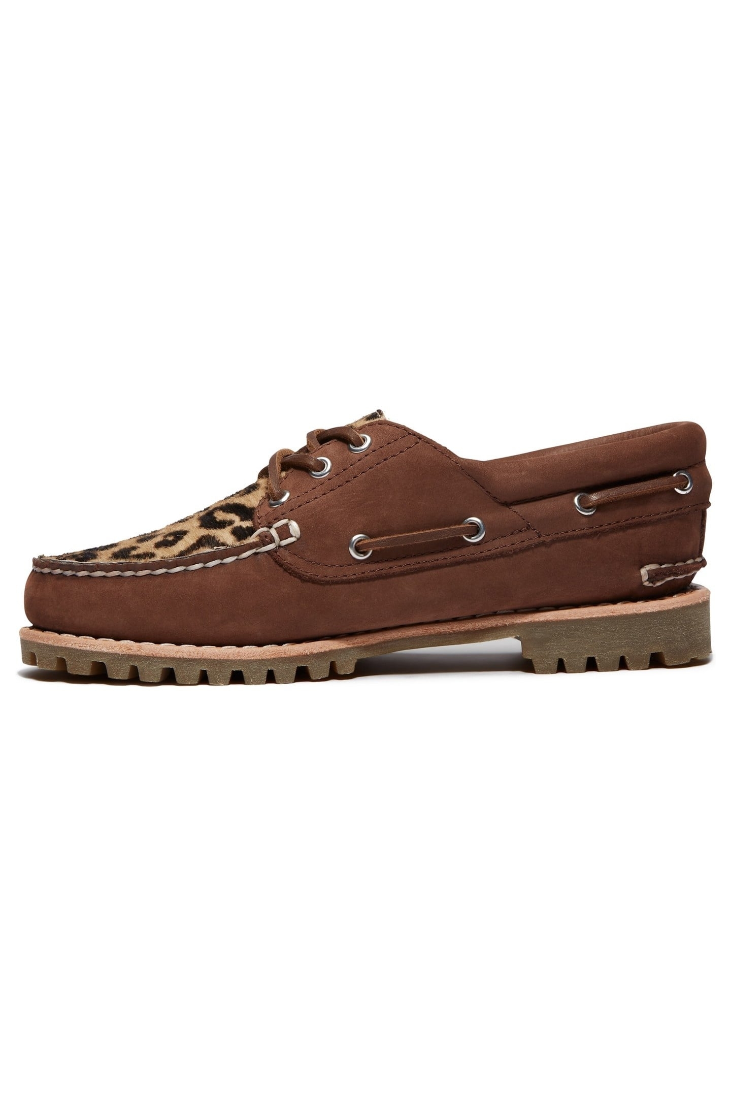 AUTHENTIC BOAT SHOE MEDIUM BROWN NUBUCK 7