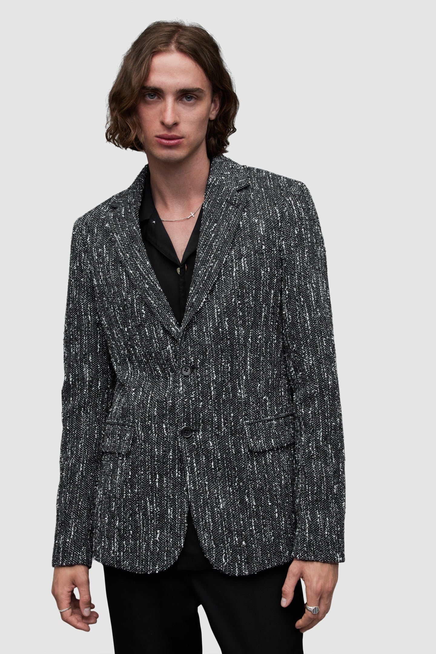 ARGYLL BLAZER BLACK/WHITE 1