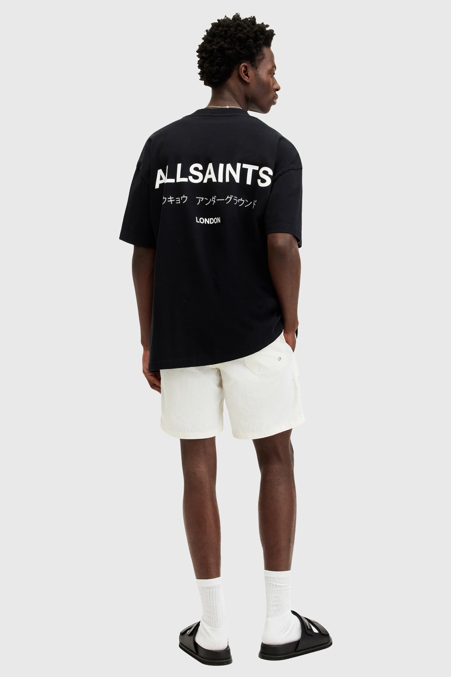 UNDERGROUND SWIMSHRT CHLK WHT/GREEN 4