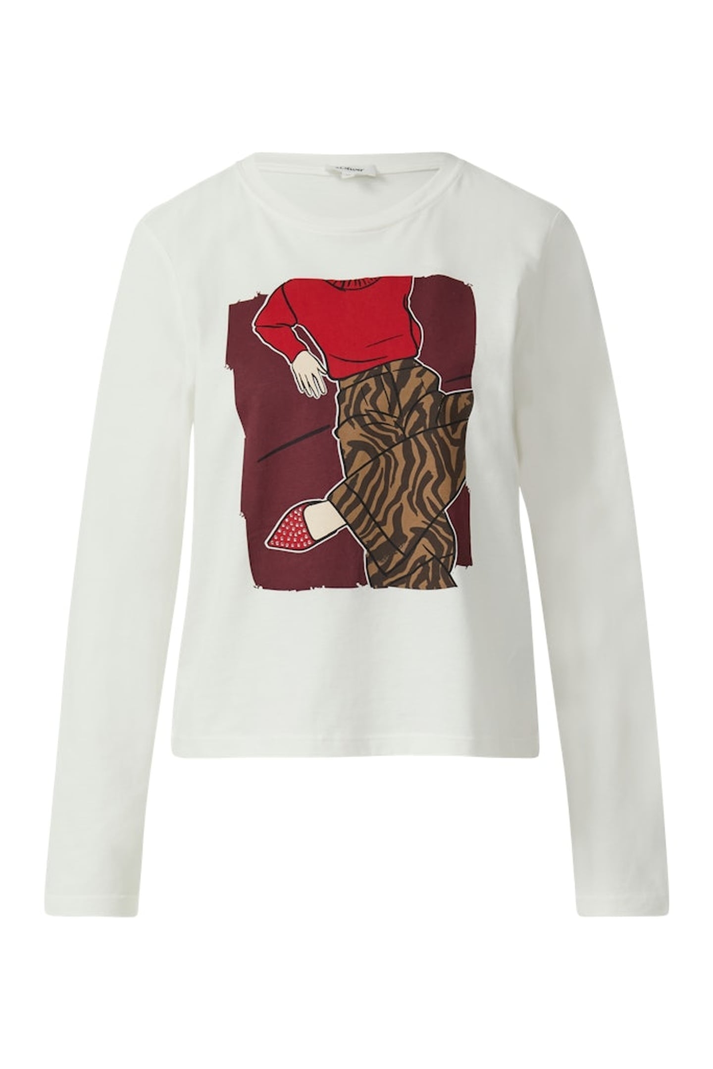 S.OLIVER T-SHIRTS OFFWHITE 4