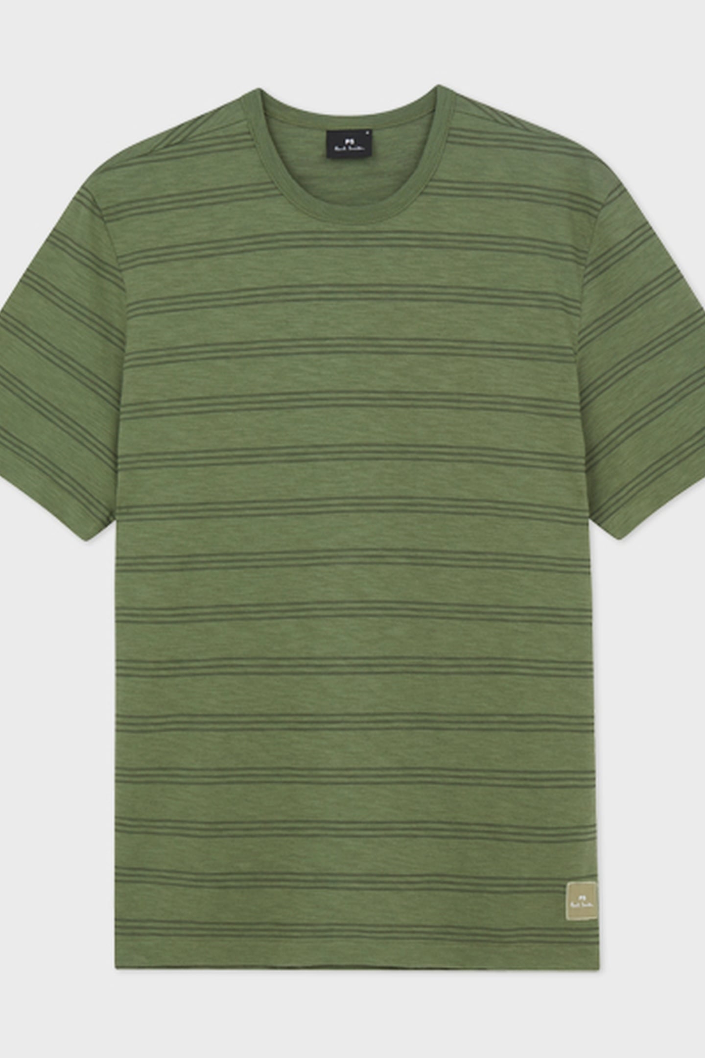 REG FIT T SHIRT LT GREYISH GREEN 2