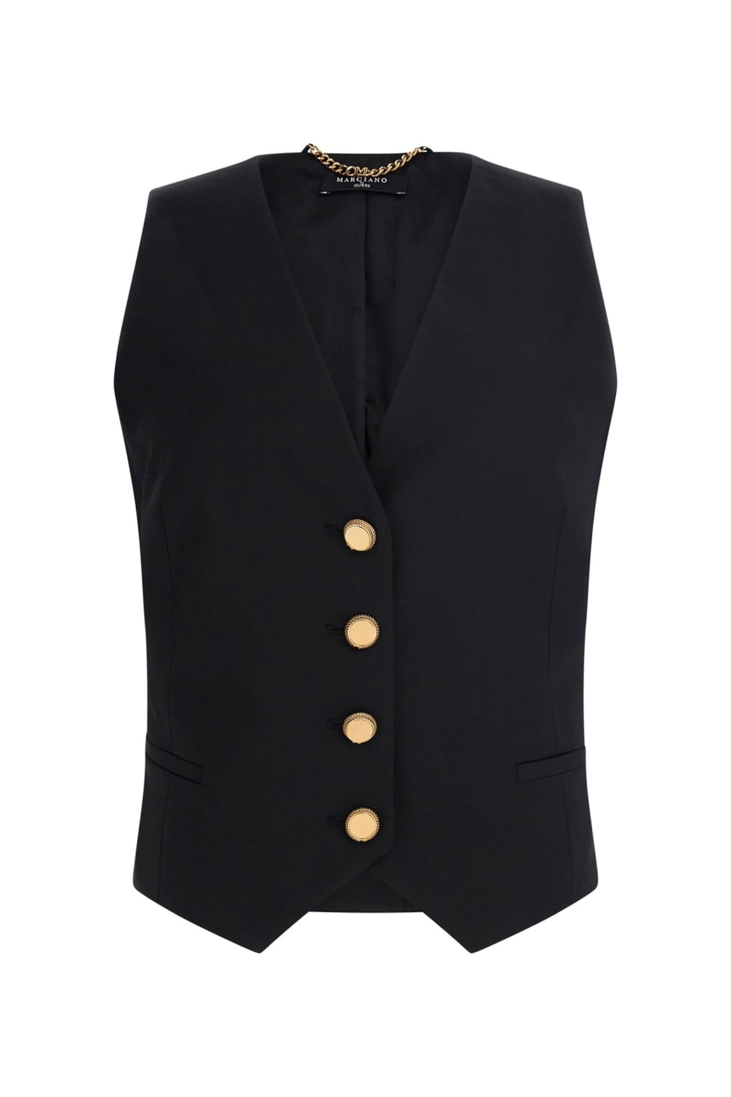 MARCIANO BY GUESS IRINA VEST JET BLACK 6