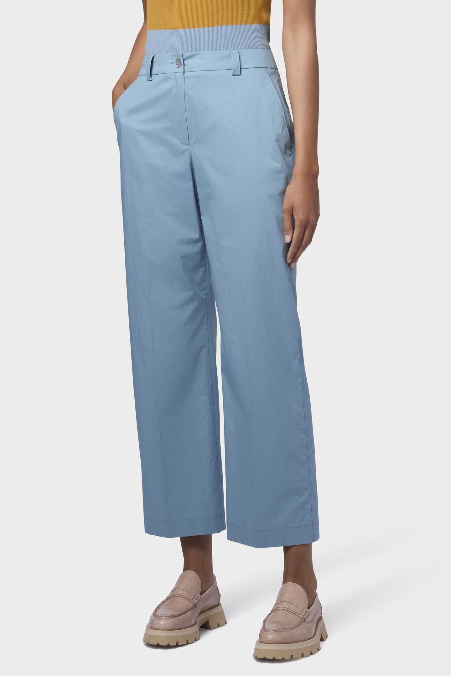 TROUSERS GREYISH BLUE 1