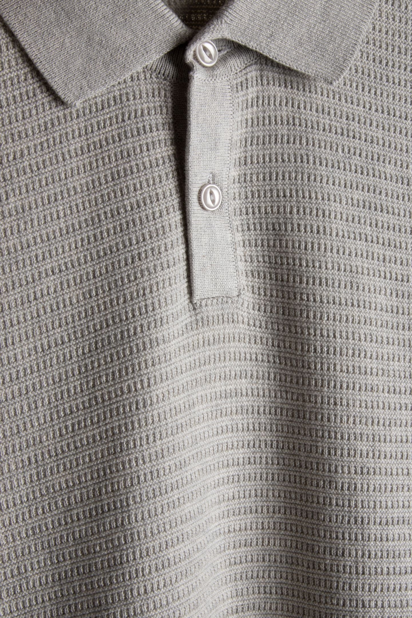 KOSTAS BUTTON POLO GHOST GREY 4