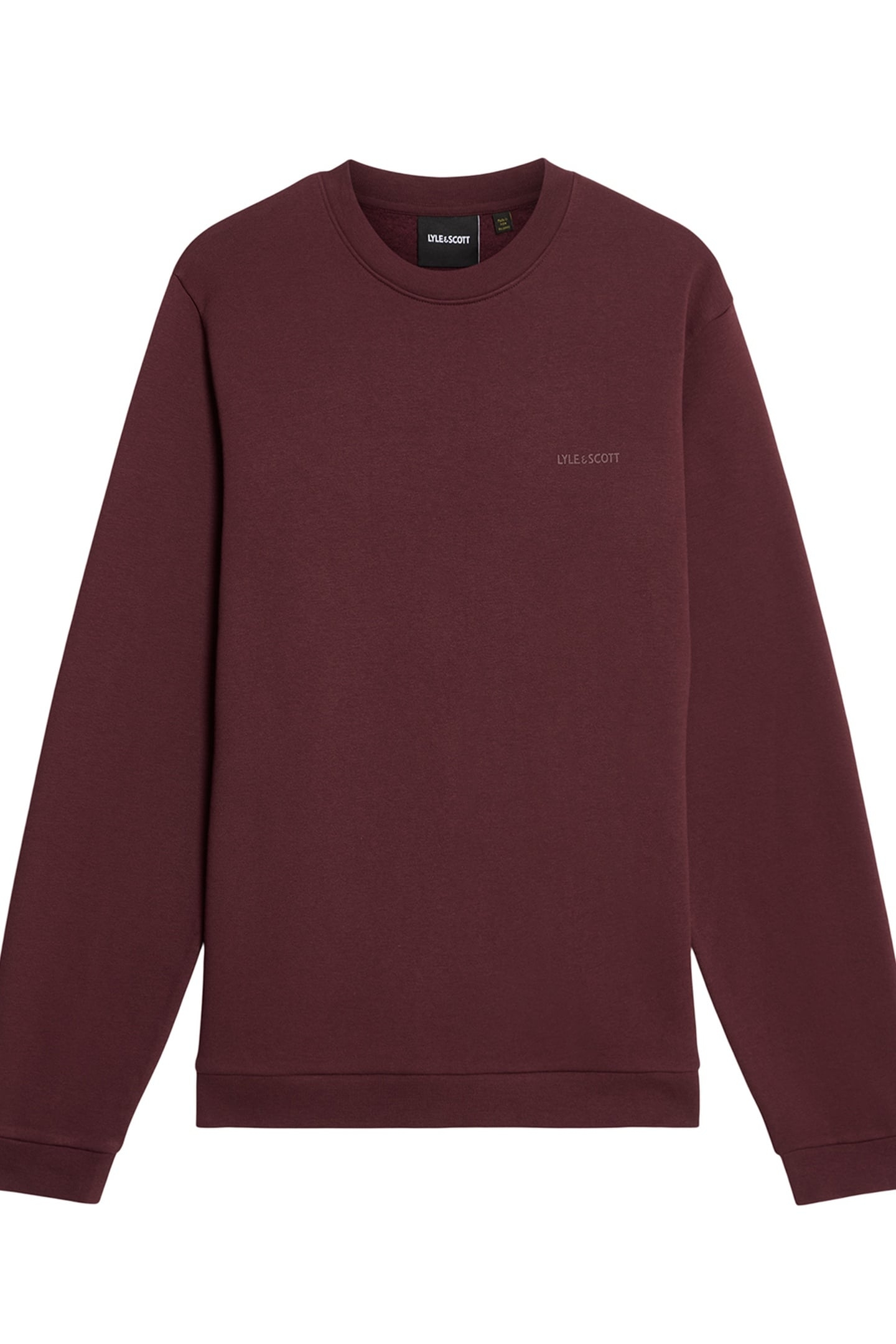 LOGO BRUSHBACK CREW NECK JUMPER PORT 4