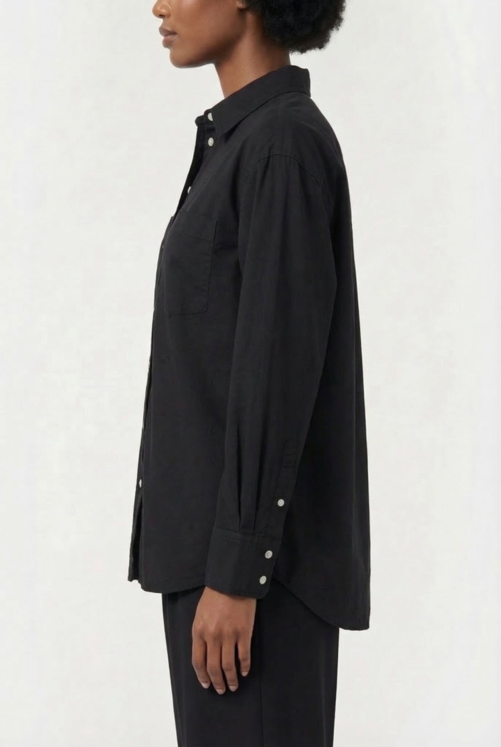 TUMBA BLOUSE DEEP BLACK 3