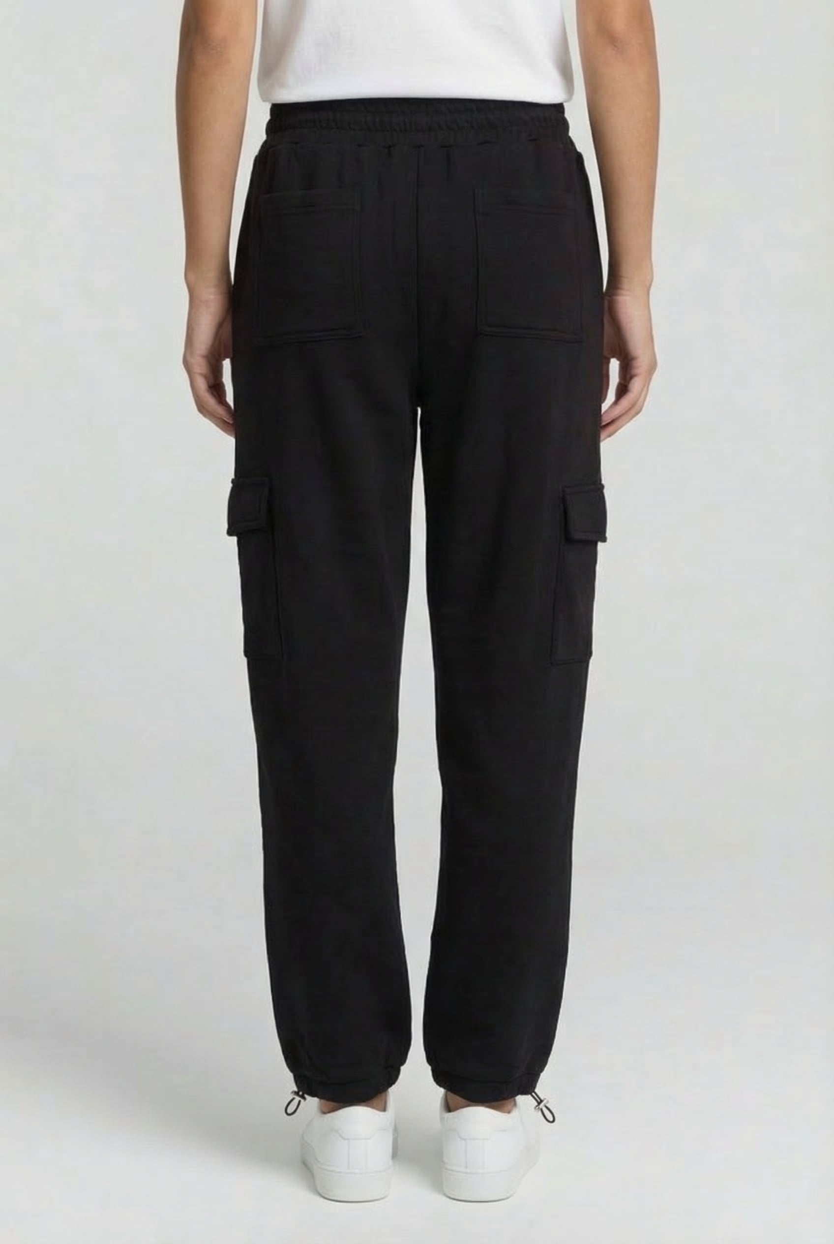 UTILTY CARGO SLOUCHY JOGGER BLACK 2