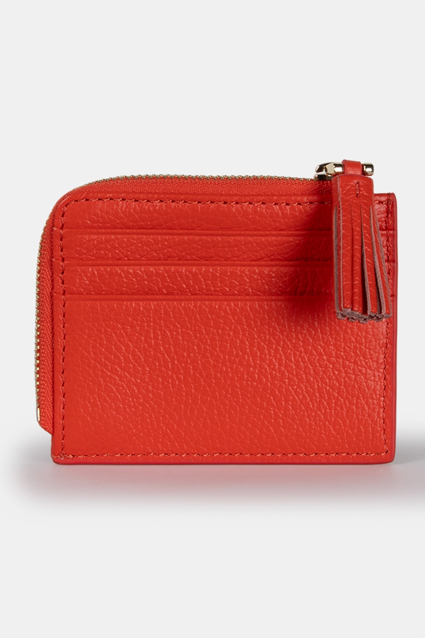 LEATHER PURSE IN RED 3