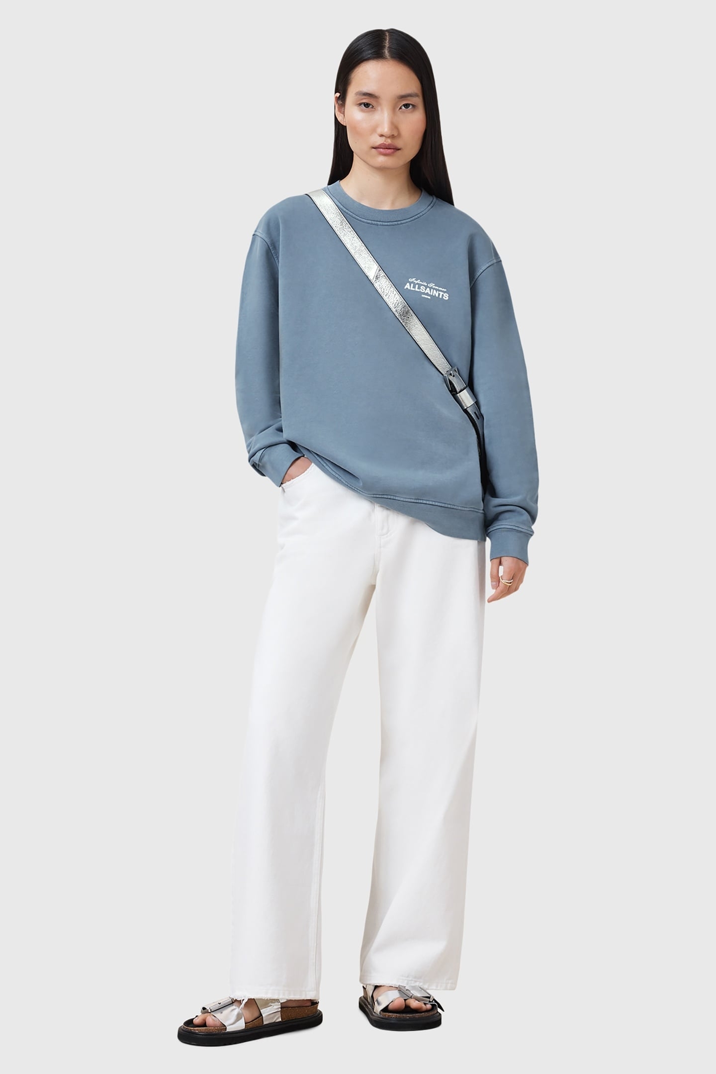 SOLEIL ETTA SWEAT FLINT STONE BLUE 1