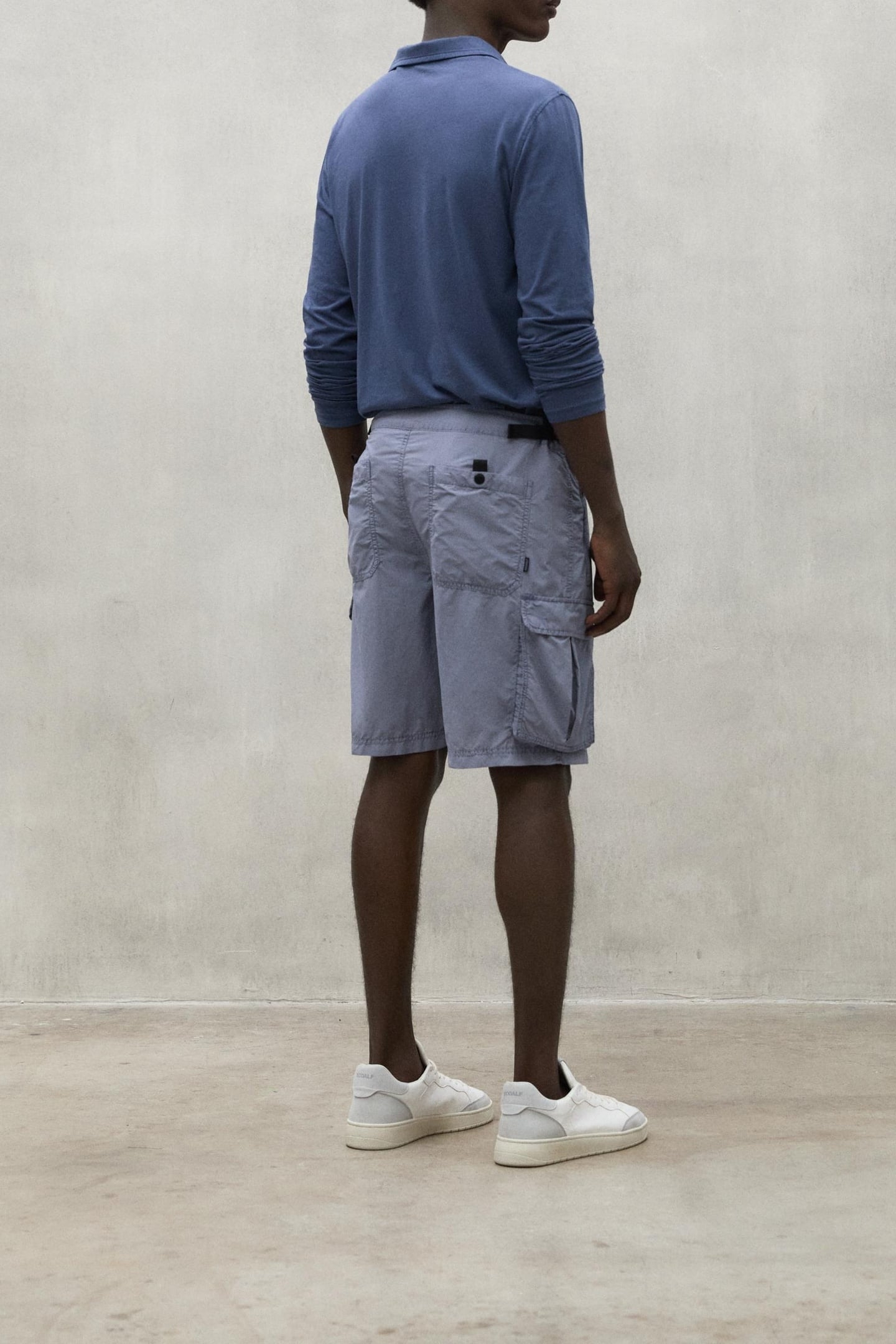 ALISTEALF CARGO SHORTS ASPHALT 4