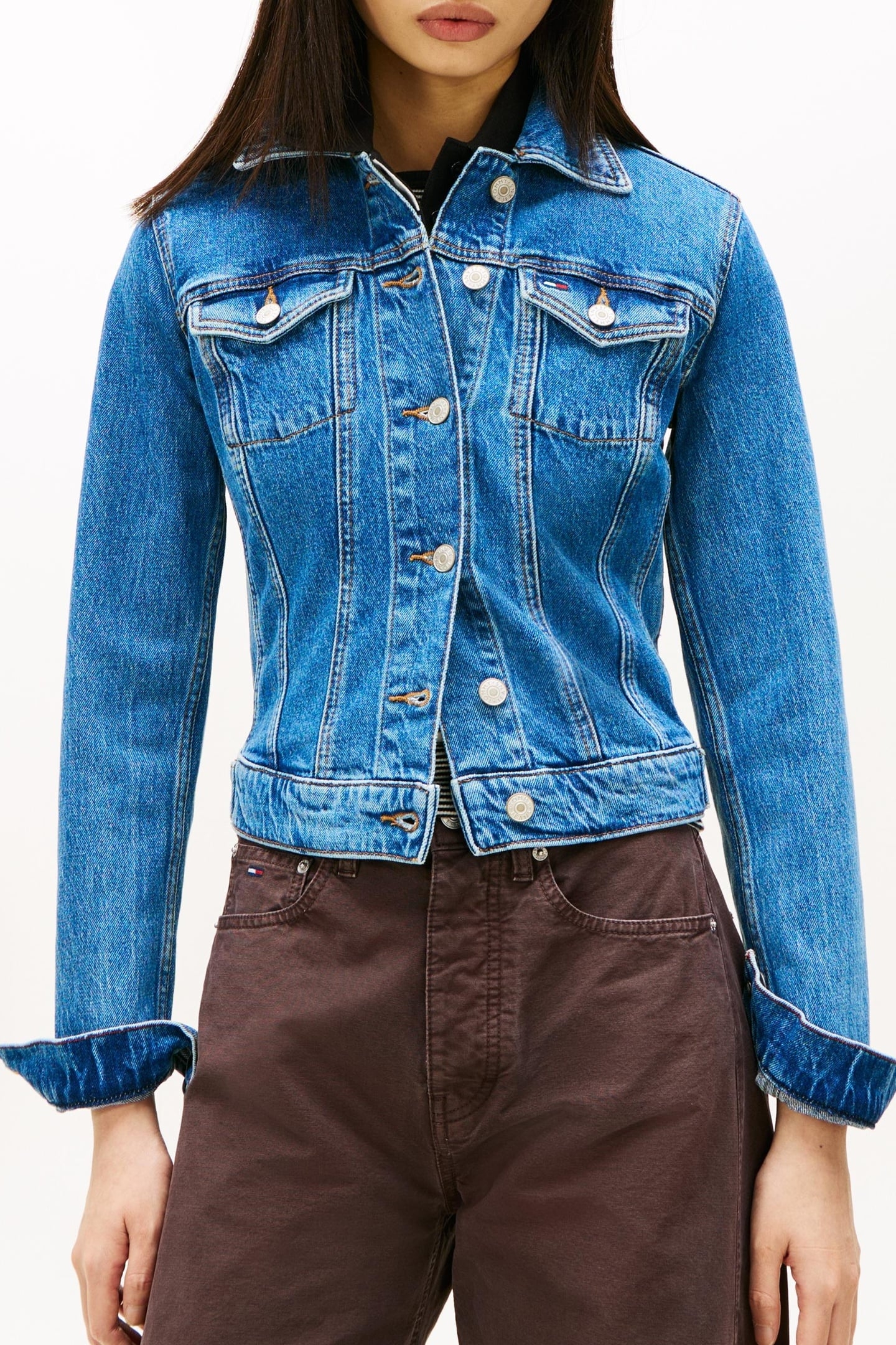 VIVIANNE SKIN JACKET DENIM MEDIUM 2