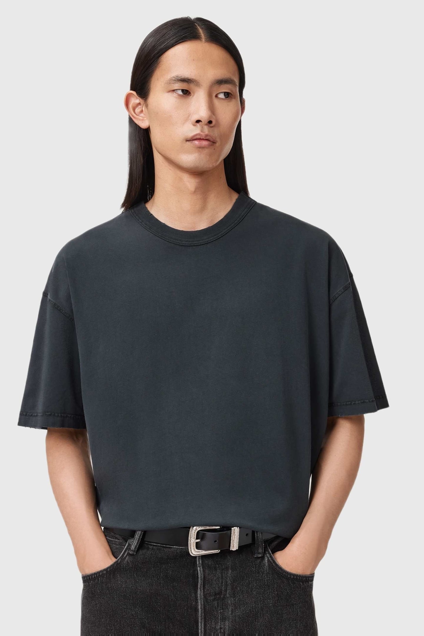 COLE SS CREW WASHED BLACK 7