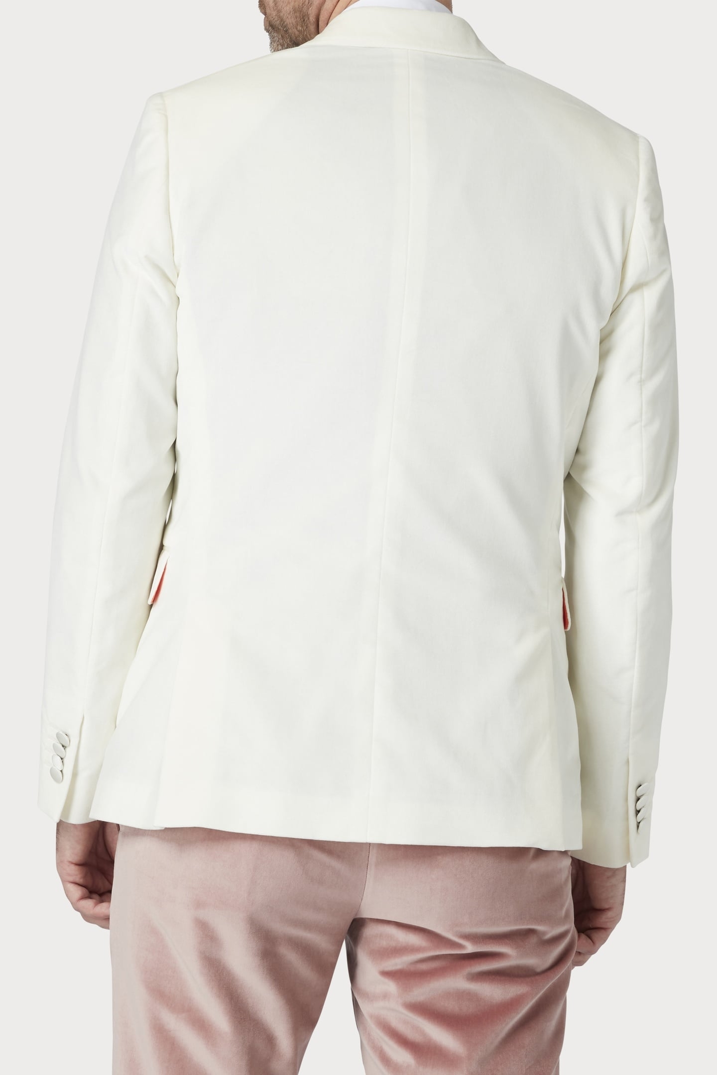 EVENING 1BTN JACKET WHITE 2