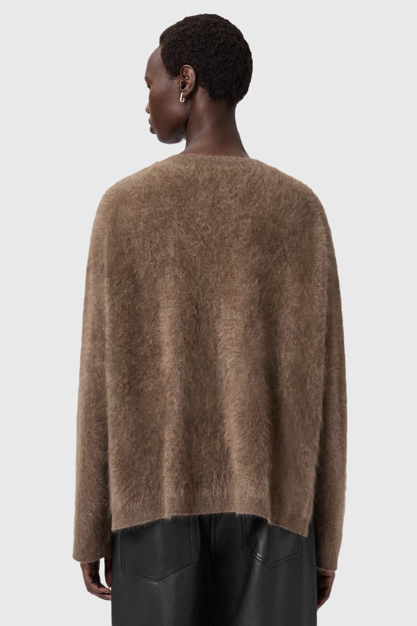 REBEL CREW NECK WALNUT BROWN 2