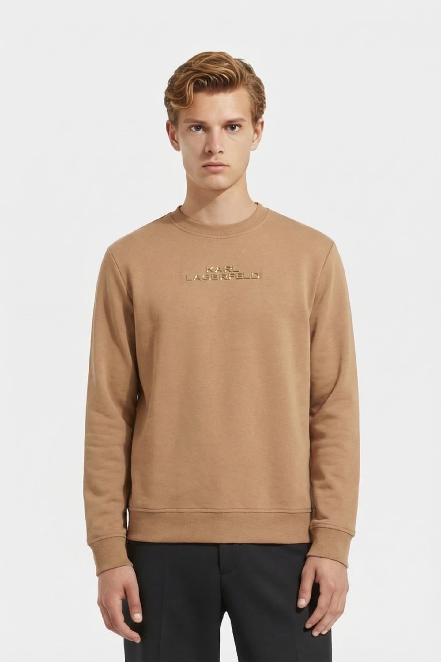 CAMEL SWEAT CREWNECK 1