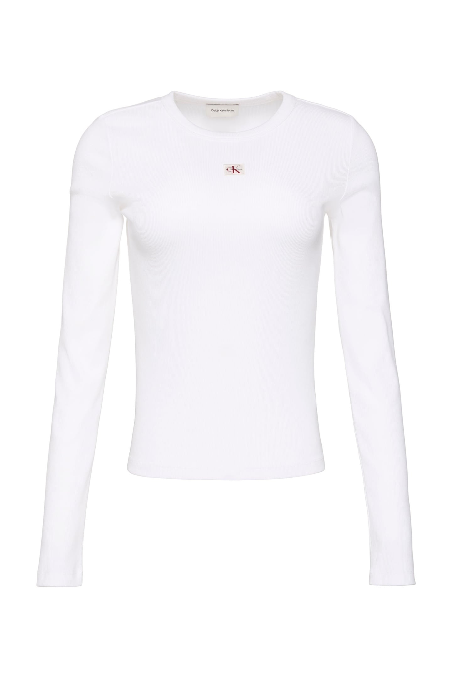 LS WOVEN LABEL 2X2 BLOUSE BRILLIANT WHITE 5