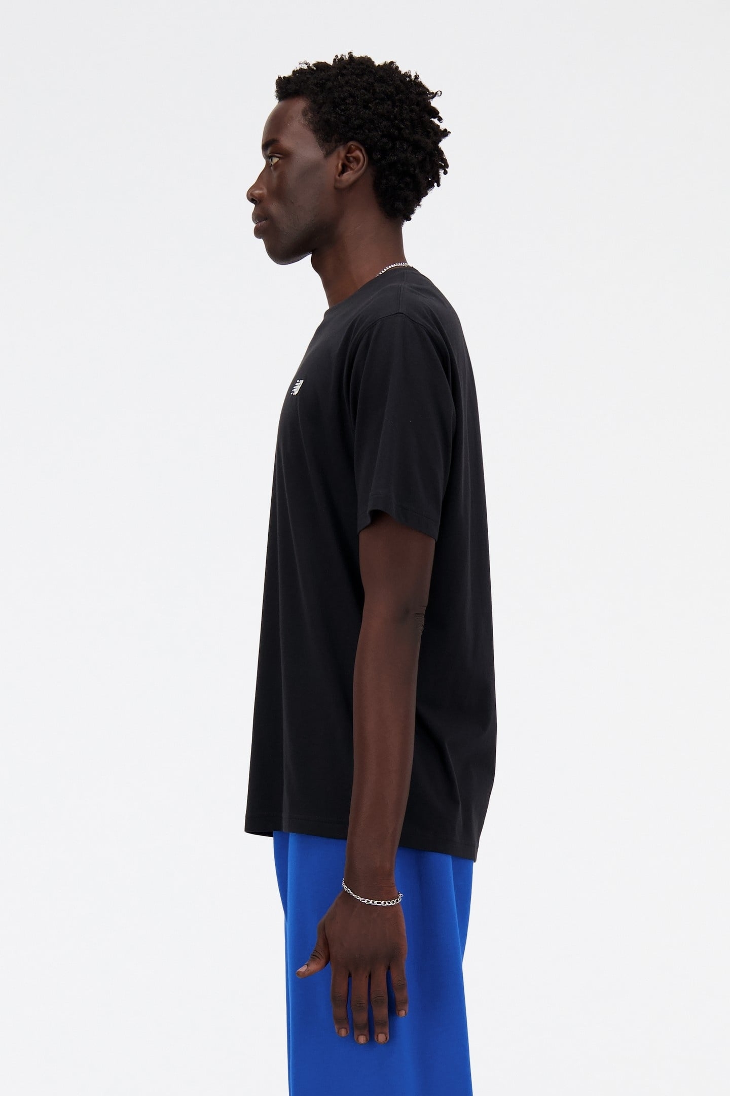 SPORT ESSENTIALS COTTON T-SHIRT BLACK 2